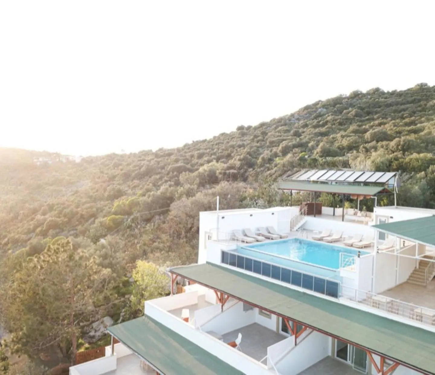 Balcony/Terrace in Blue Island Luxury Hotel Adults Only