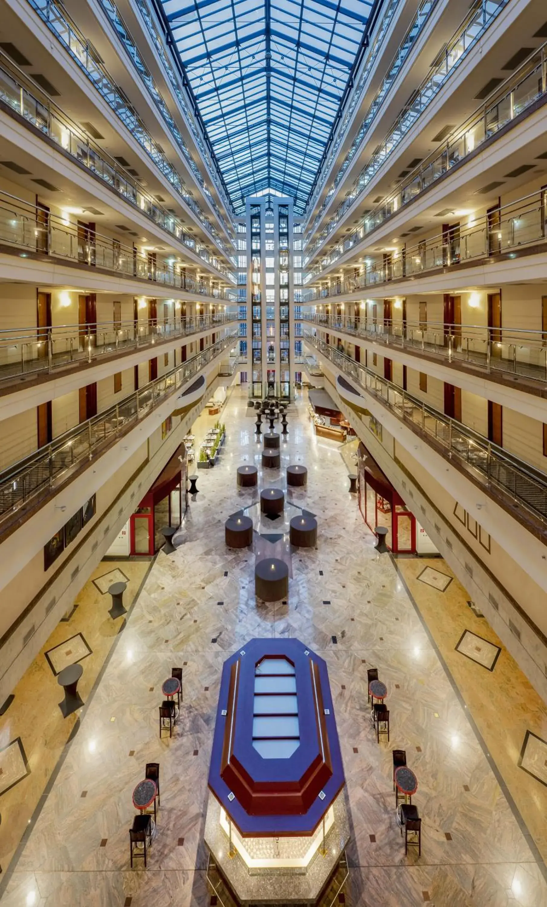 Lobby or reception in Maritim Hotel Magdeburg Lobby or reception in Maritim Hotel Magdeburg