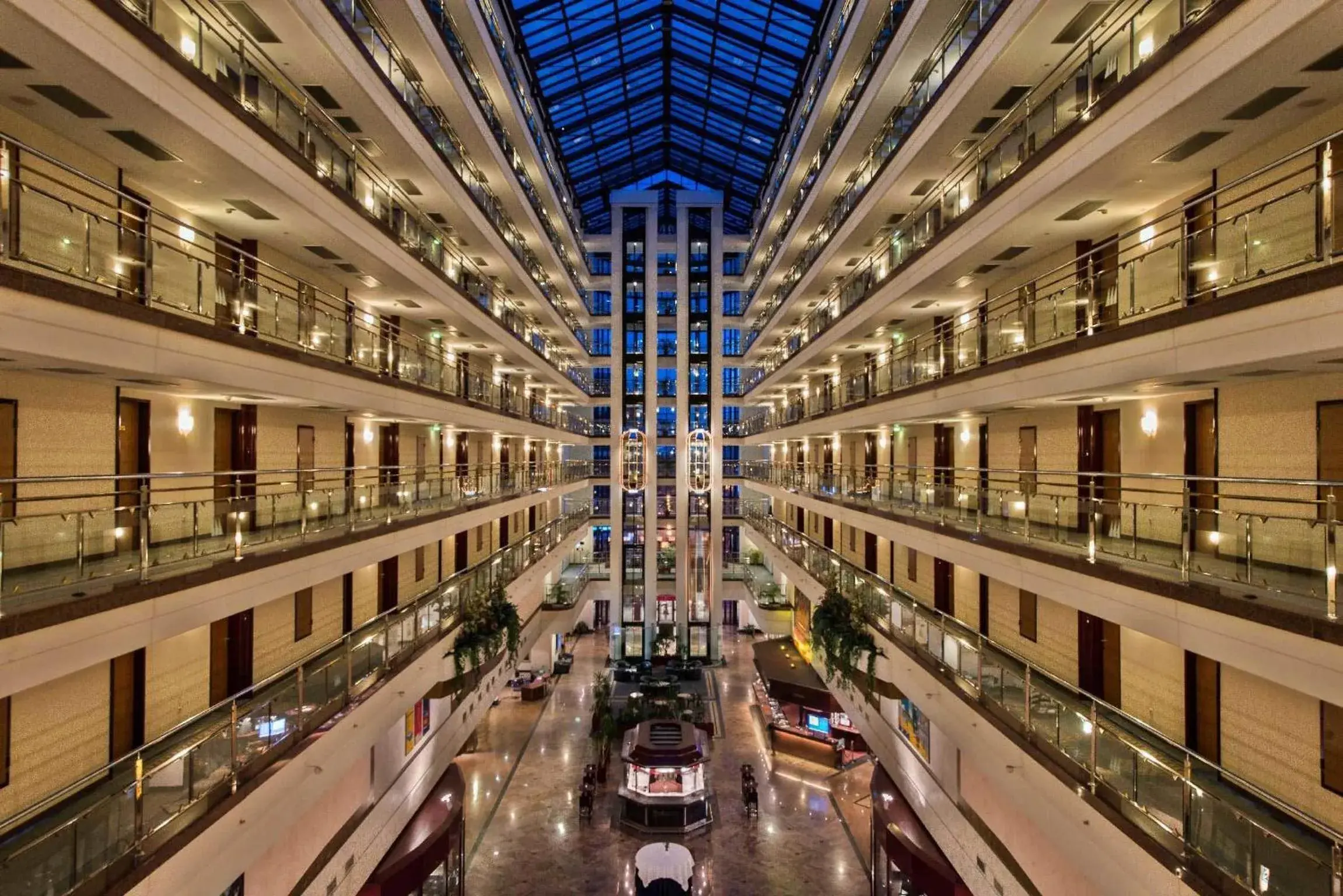 Lobby or reception in Maritim Hotel Magdeburg Lobby or reception in Maritim Hotel Magdeburg