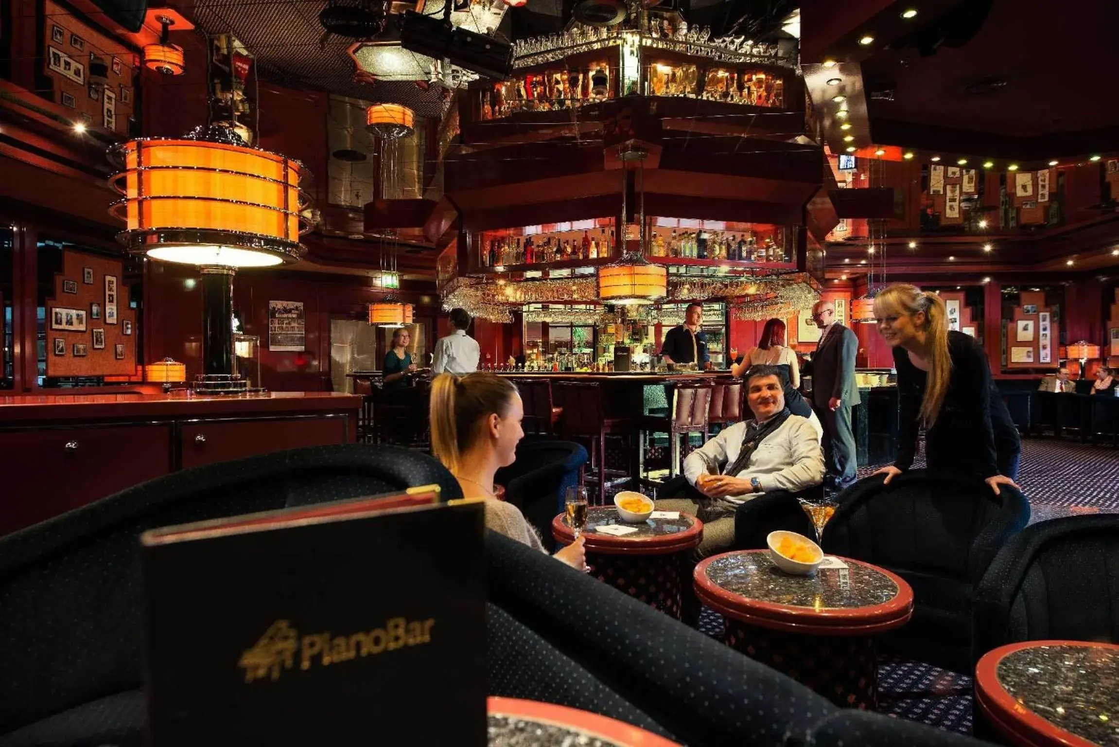 Lounge or bar in Maritim Hotel Magdeburg Lounge or bar in Maritim Hotel Magdeburg