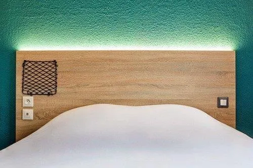 Bed in hotelF1 Paris Saint Denis Stade