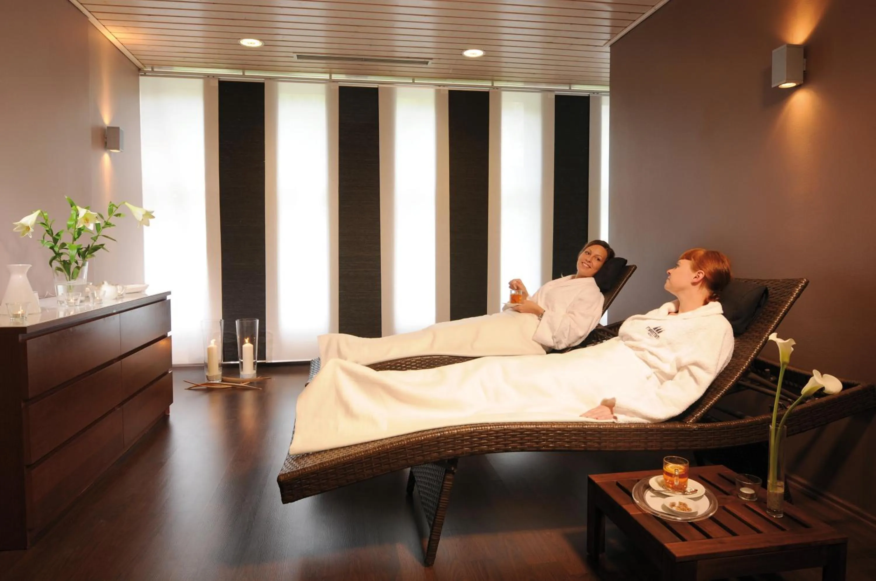 Spa and wellness centre/facilities in Maritim Hotel Bad Wildungen