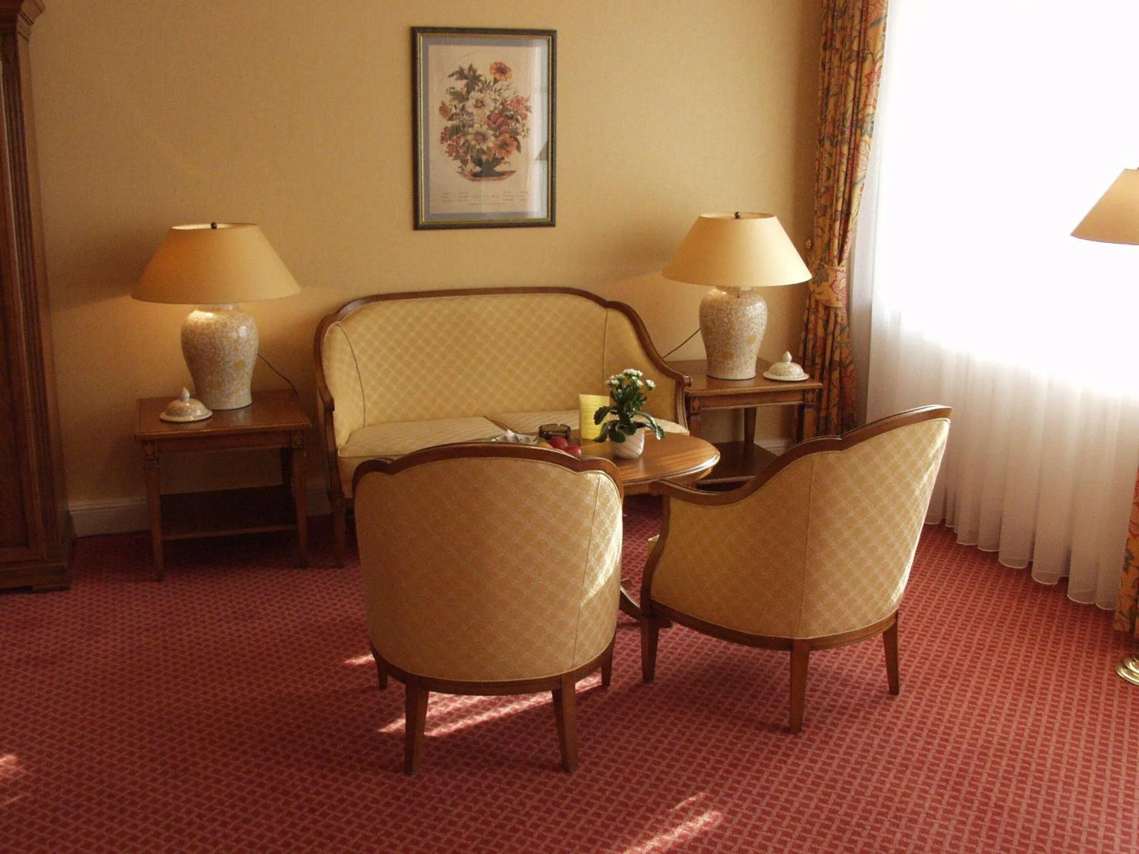 Seating area in Hotel Altes Gymnasium
