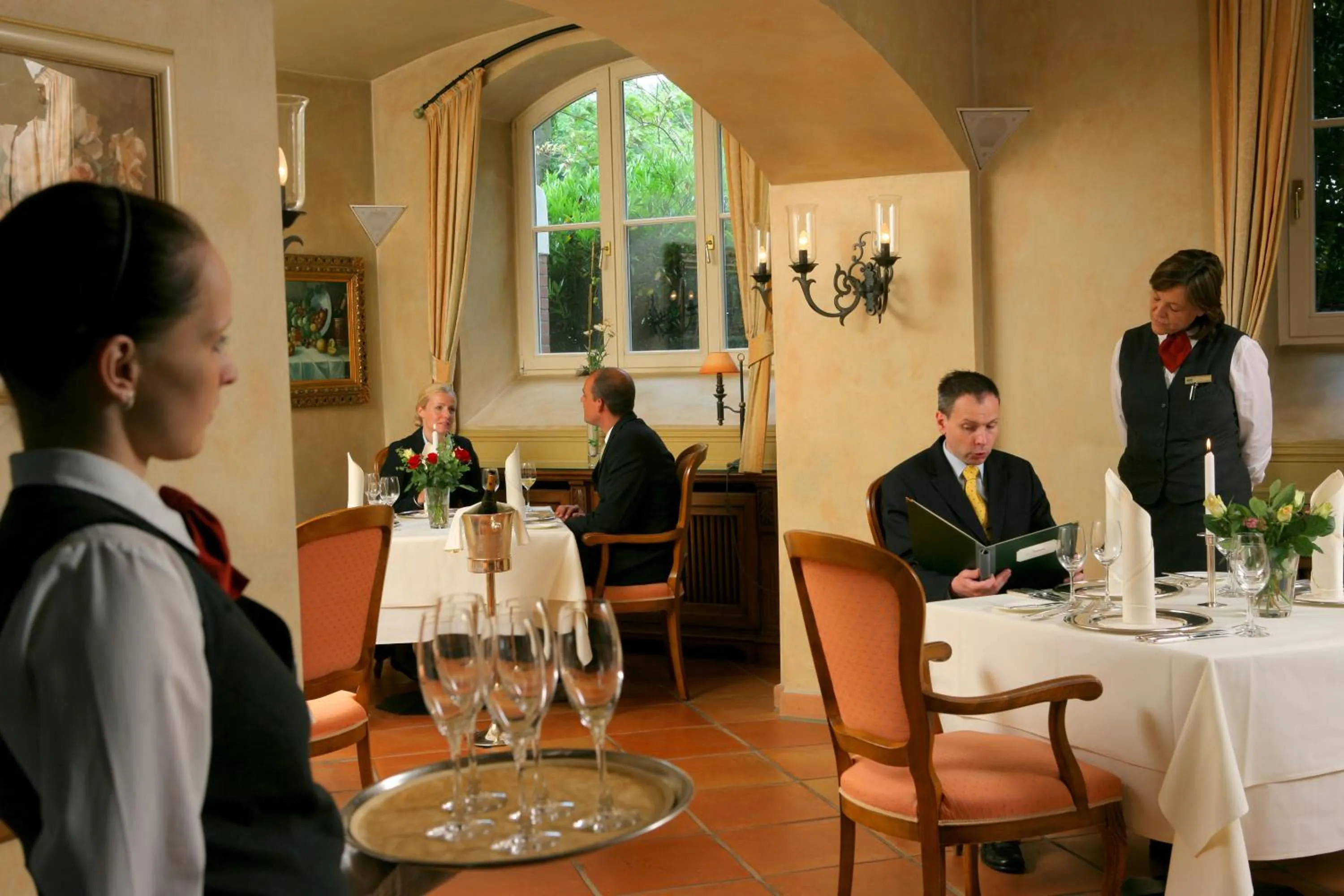 Restaurant/places to eat in Hotel Altes Gymnasium