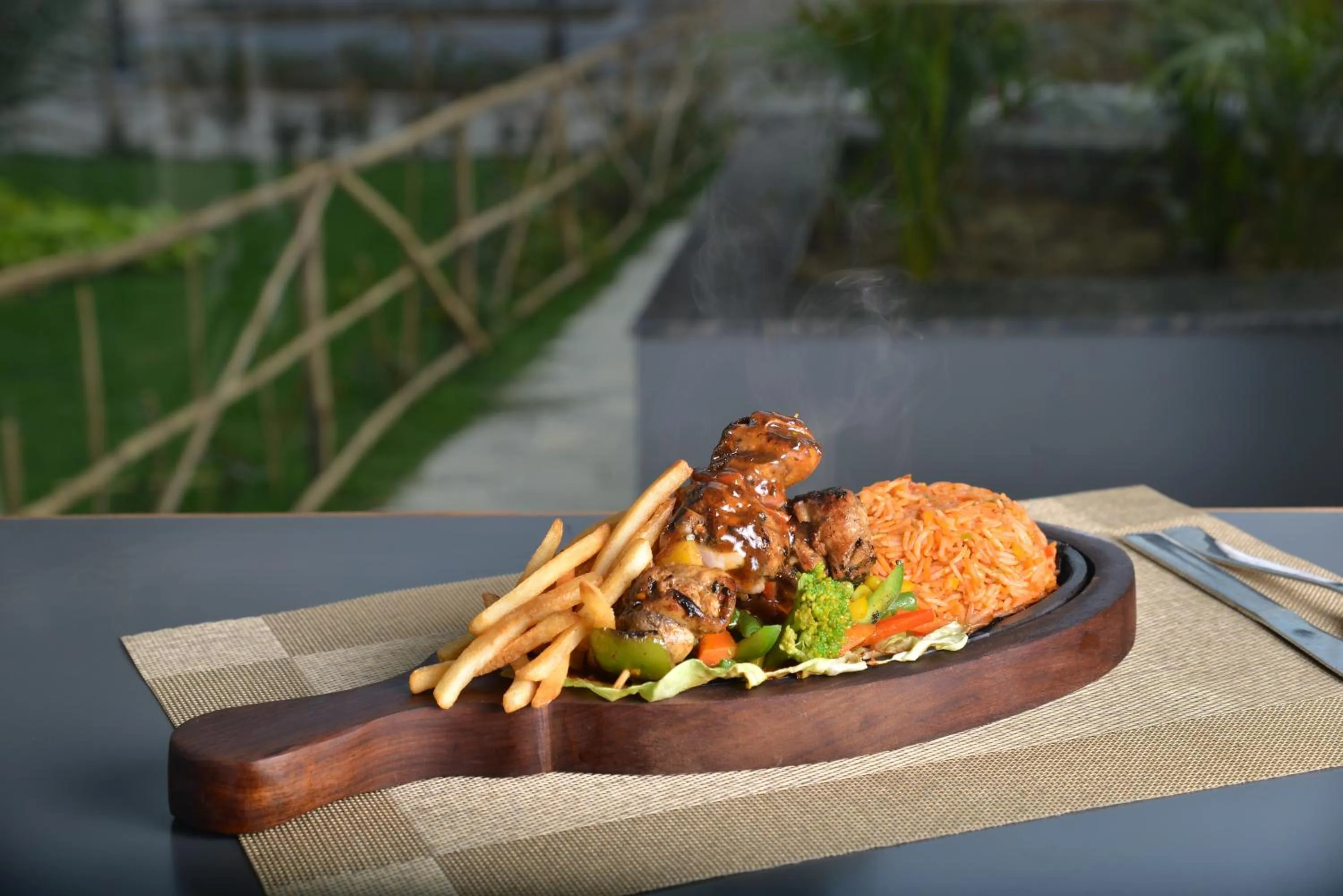 Food in The creek boutique resort & spa