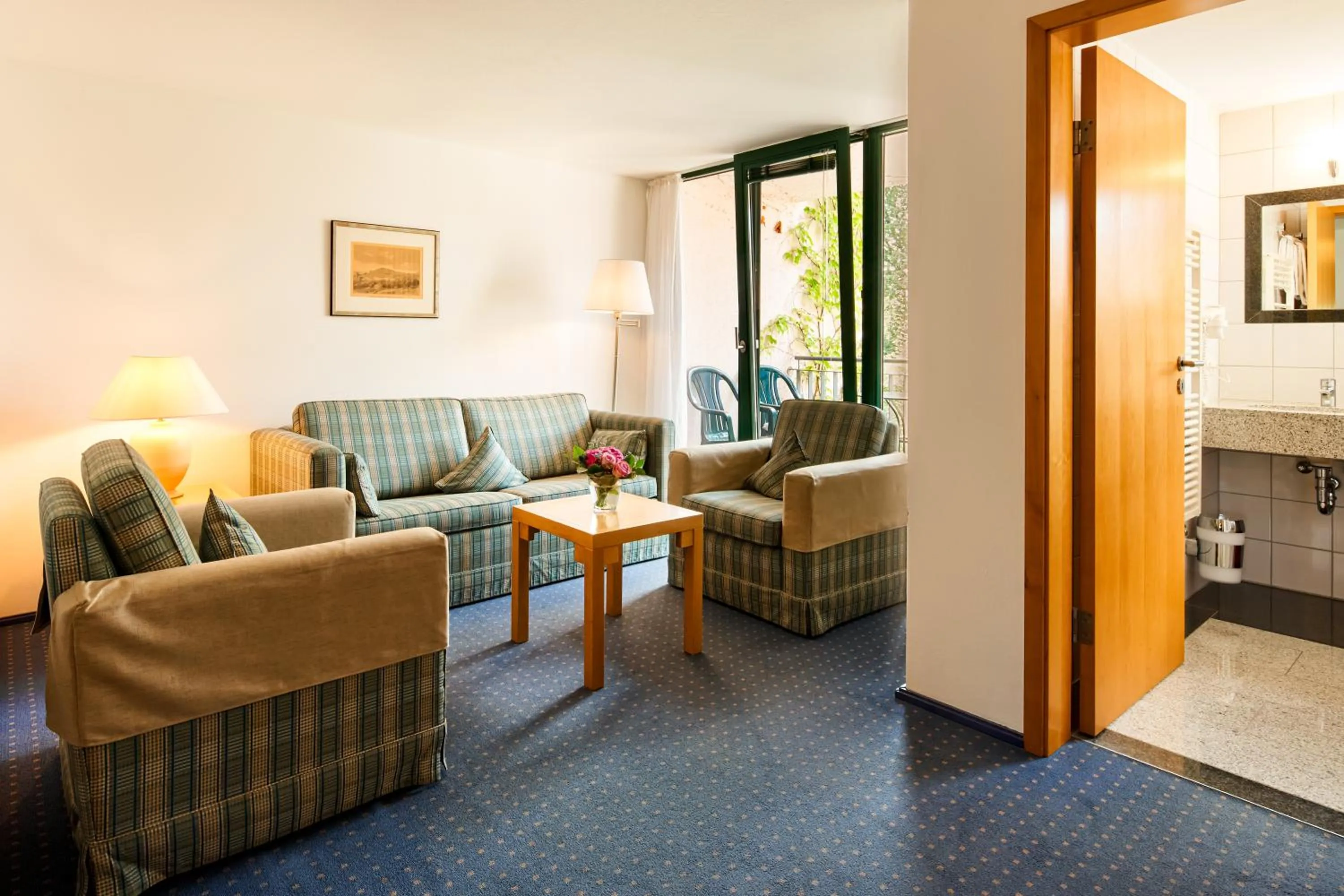 Living room in Hotel Gersfelder Hof