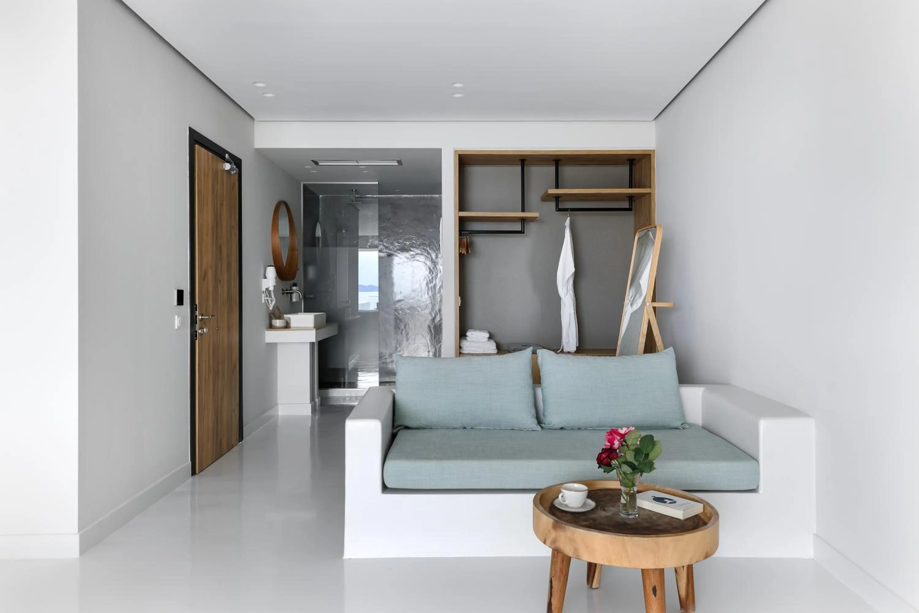 Photo of the whole room in Infinity View Hotel Tinos