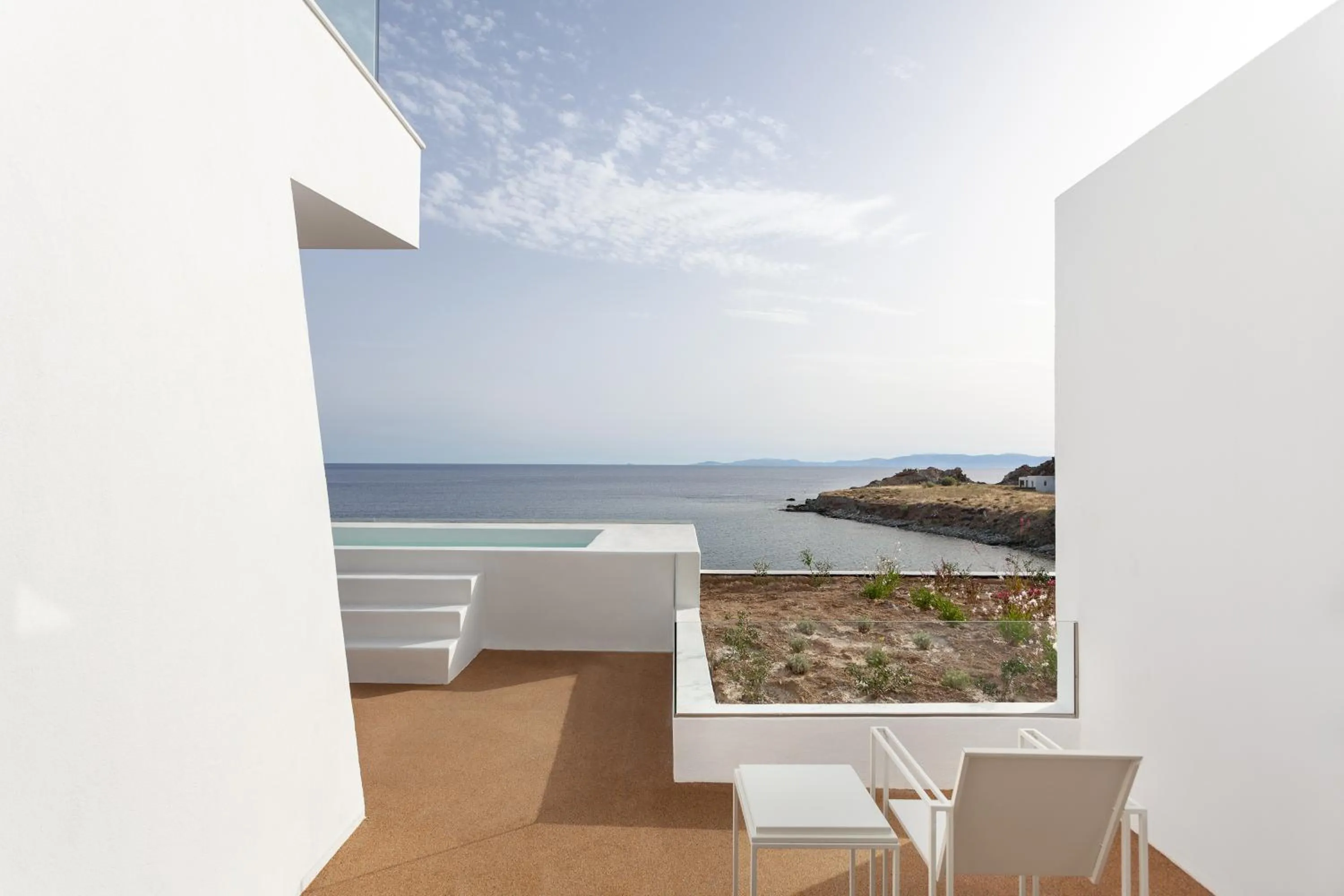 Balcony/Terrace in Infinity View Hotel Tinos