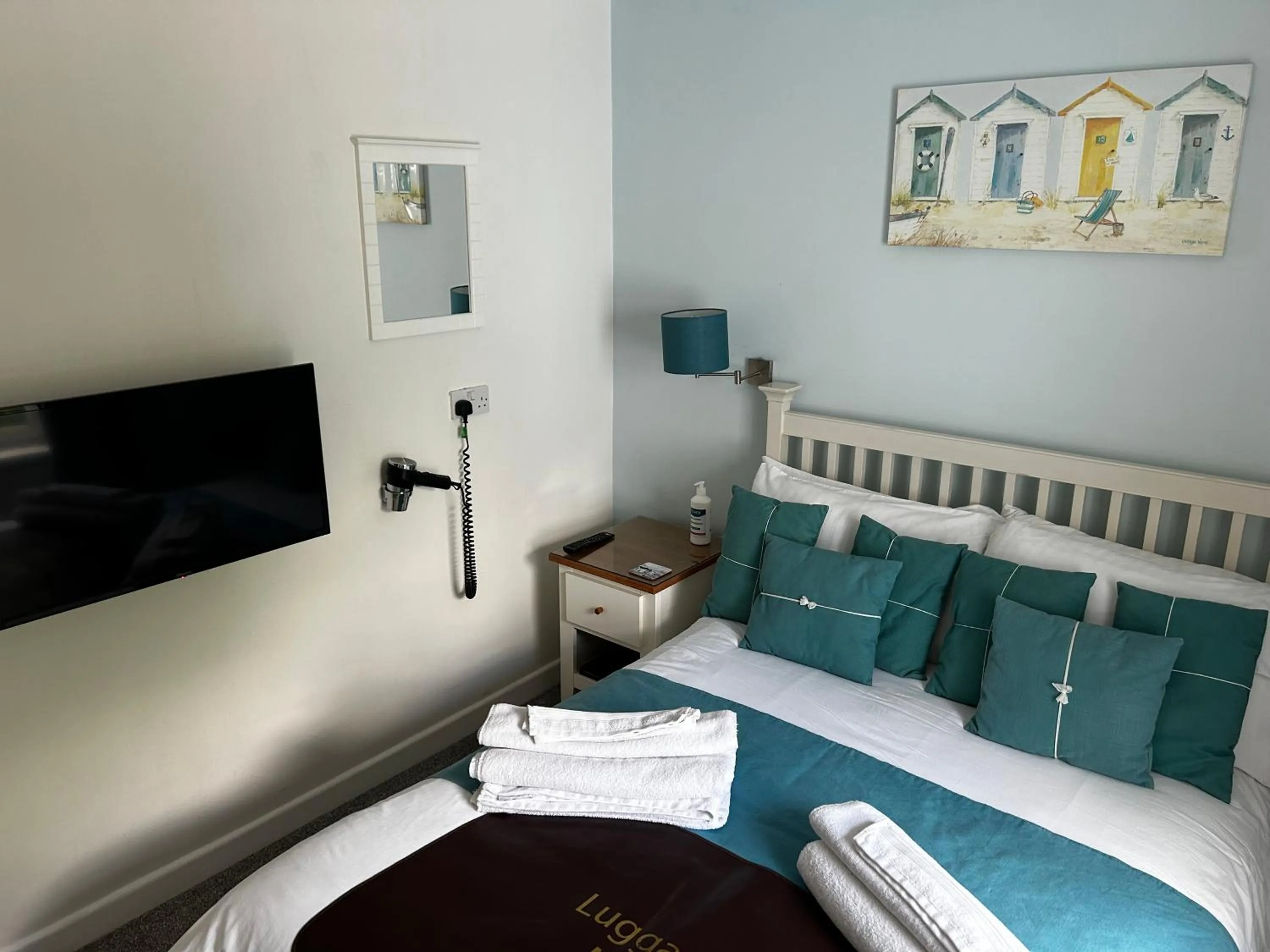 Bed in amber house hotel