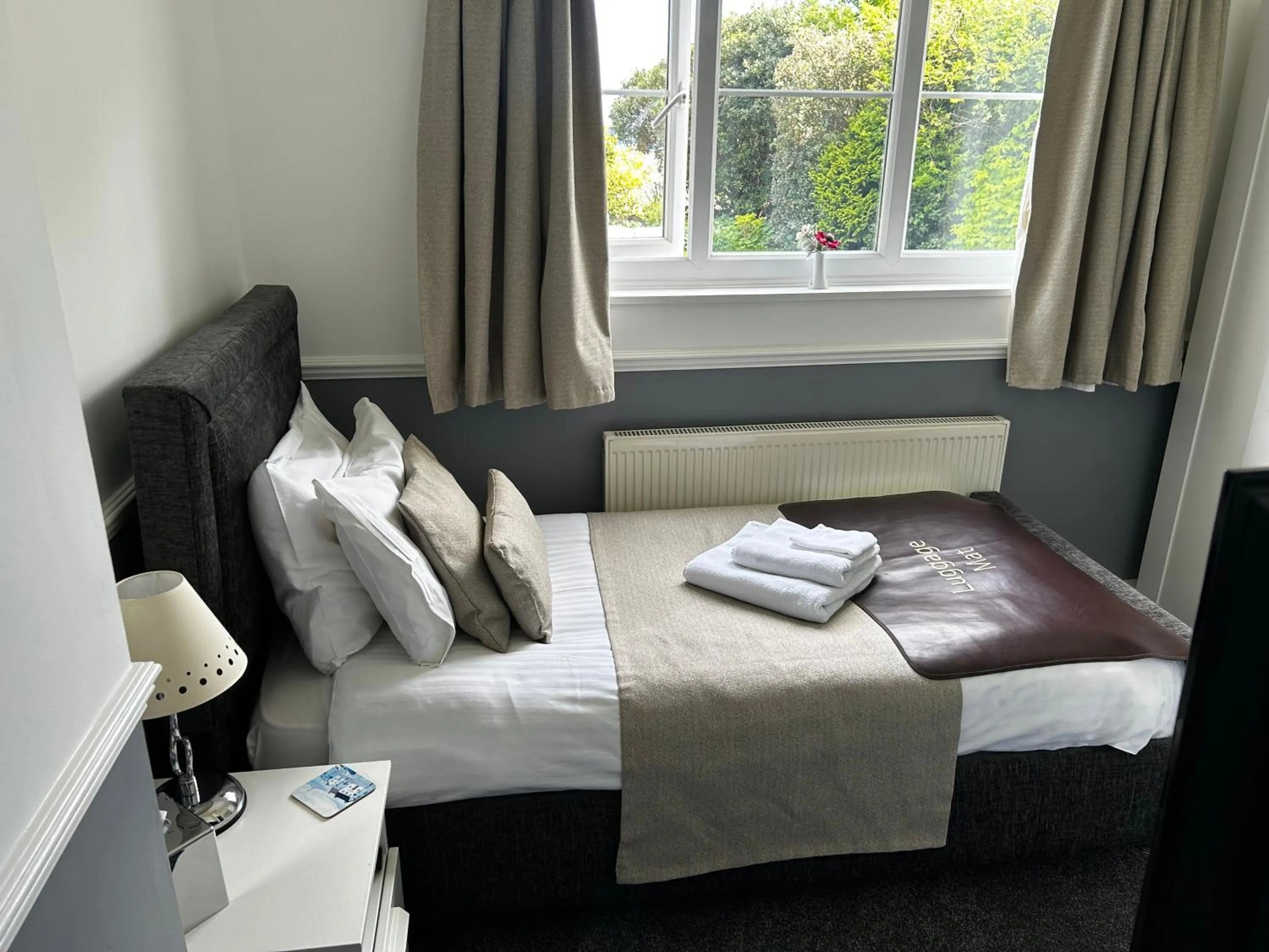 Bed in amber house hotel