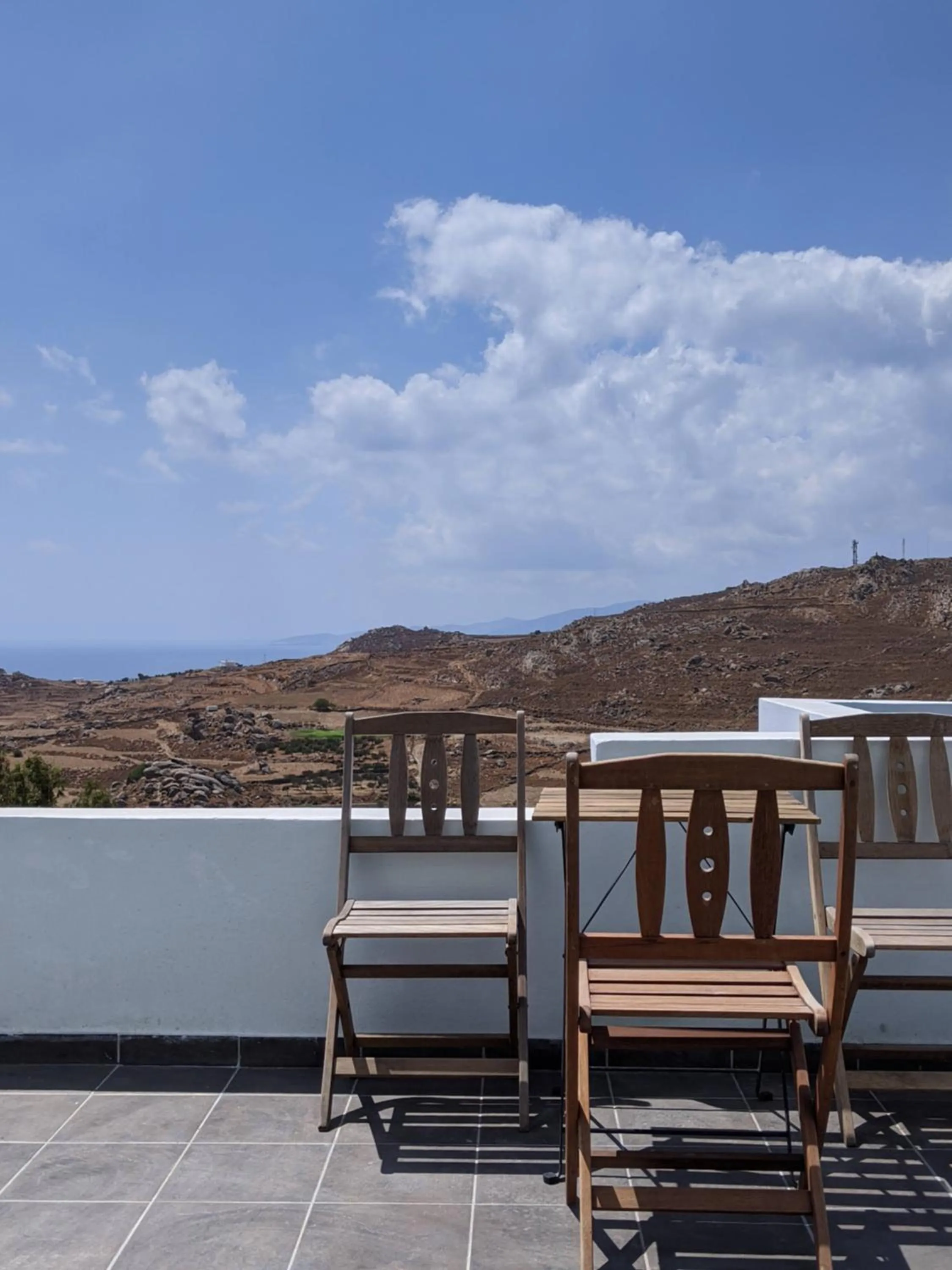 Balcony/Terrace in Naxos Aethereal View