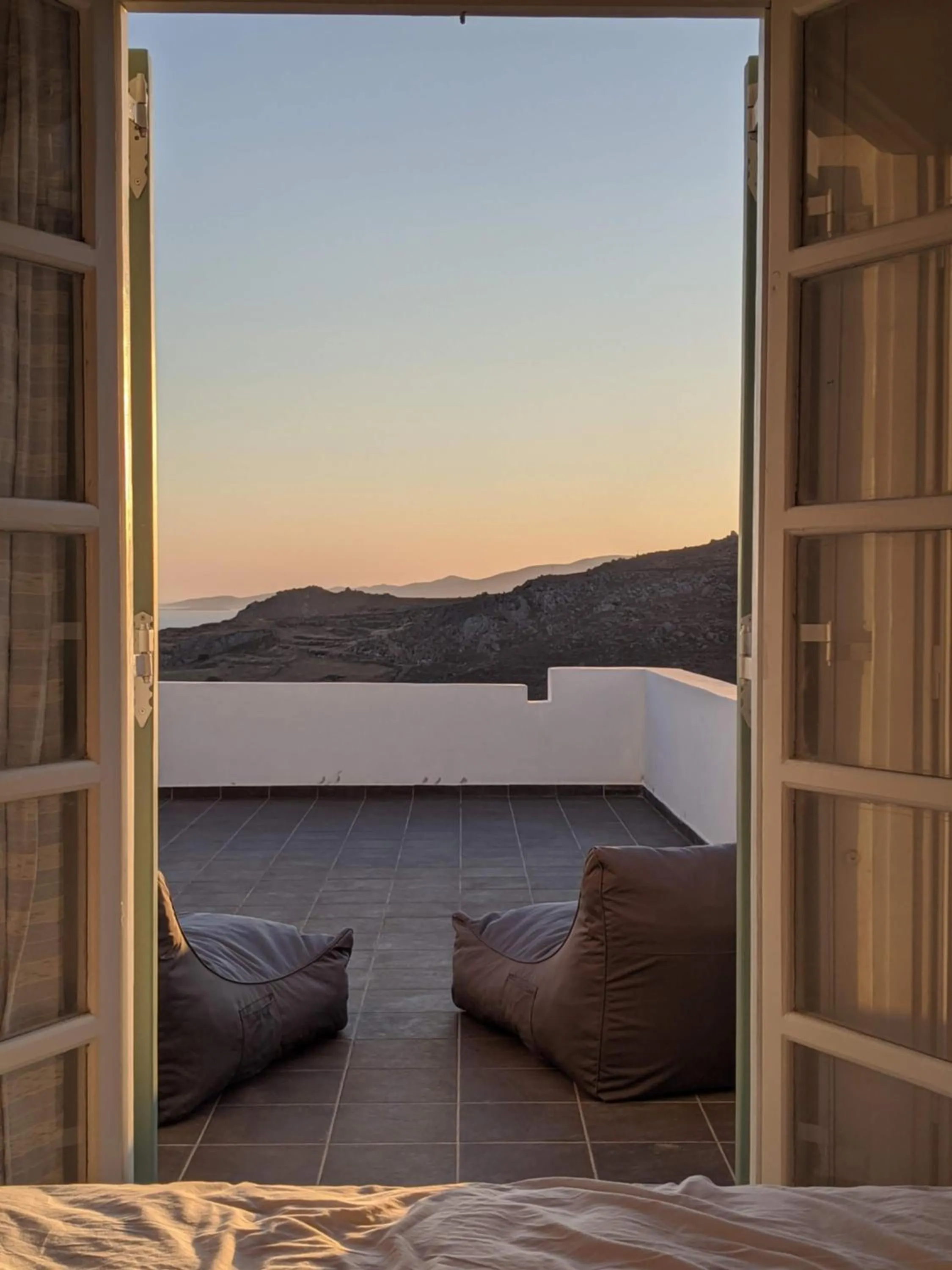Balcony/Terrace in Naxos Aethereal View