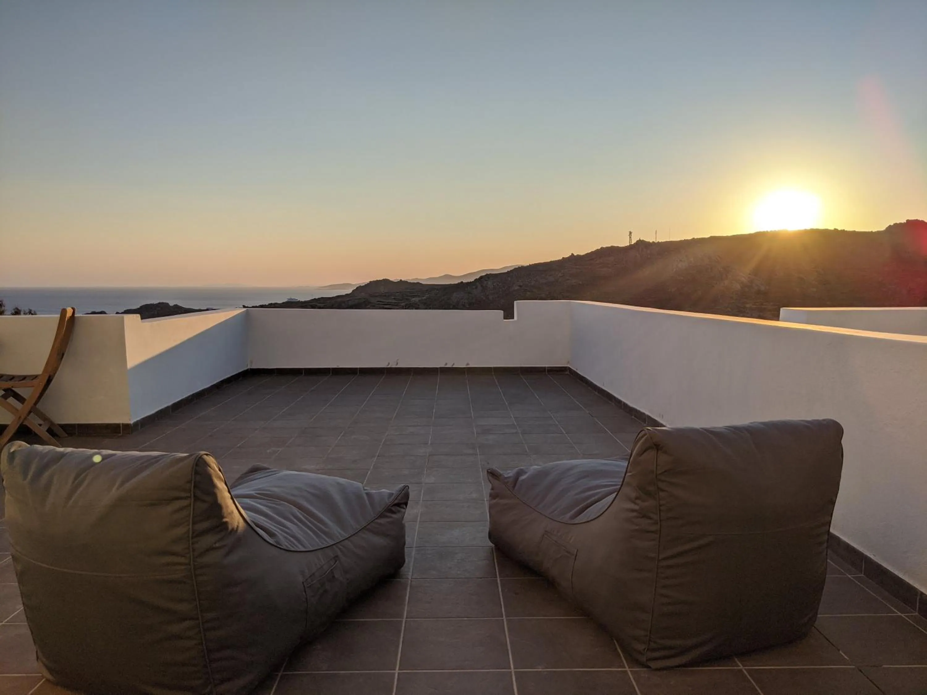 Balcony/Terrace in Naxos Aethereal View