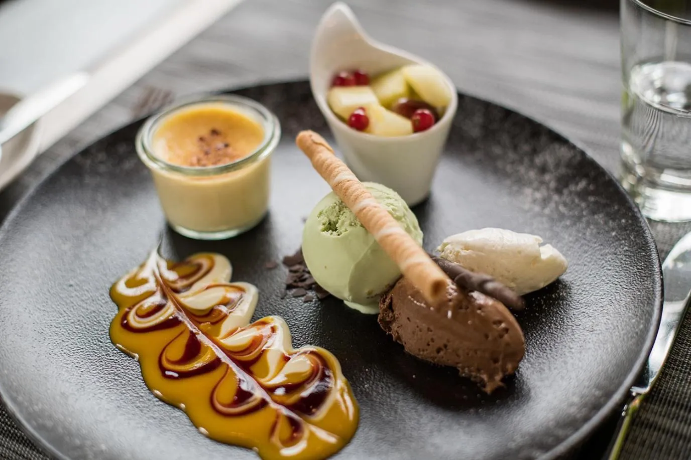 Food and drinks in Hotel Estricher Hof