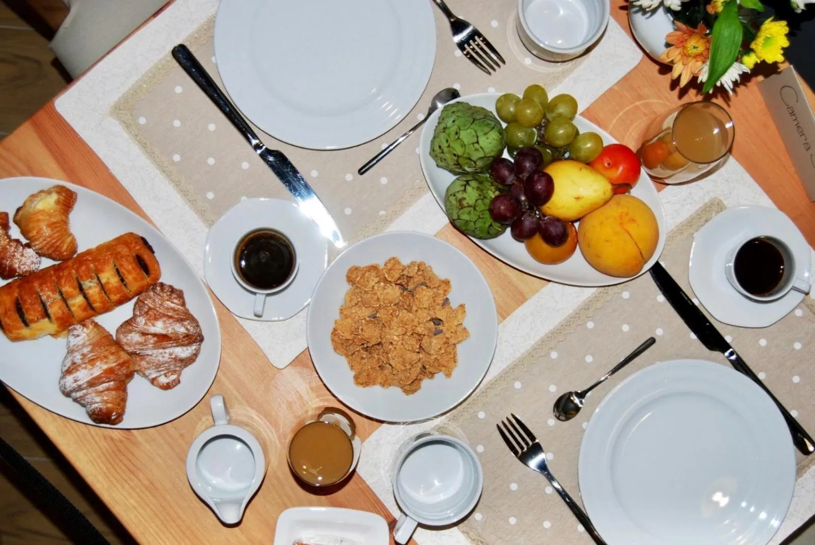 Breakfast in Le Muse