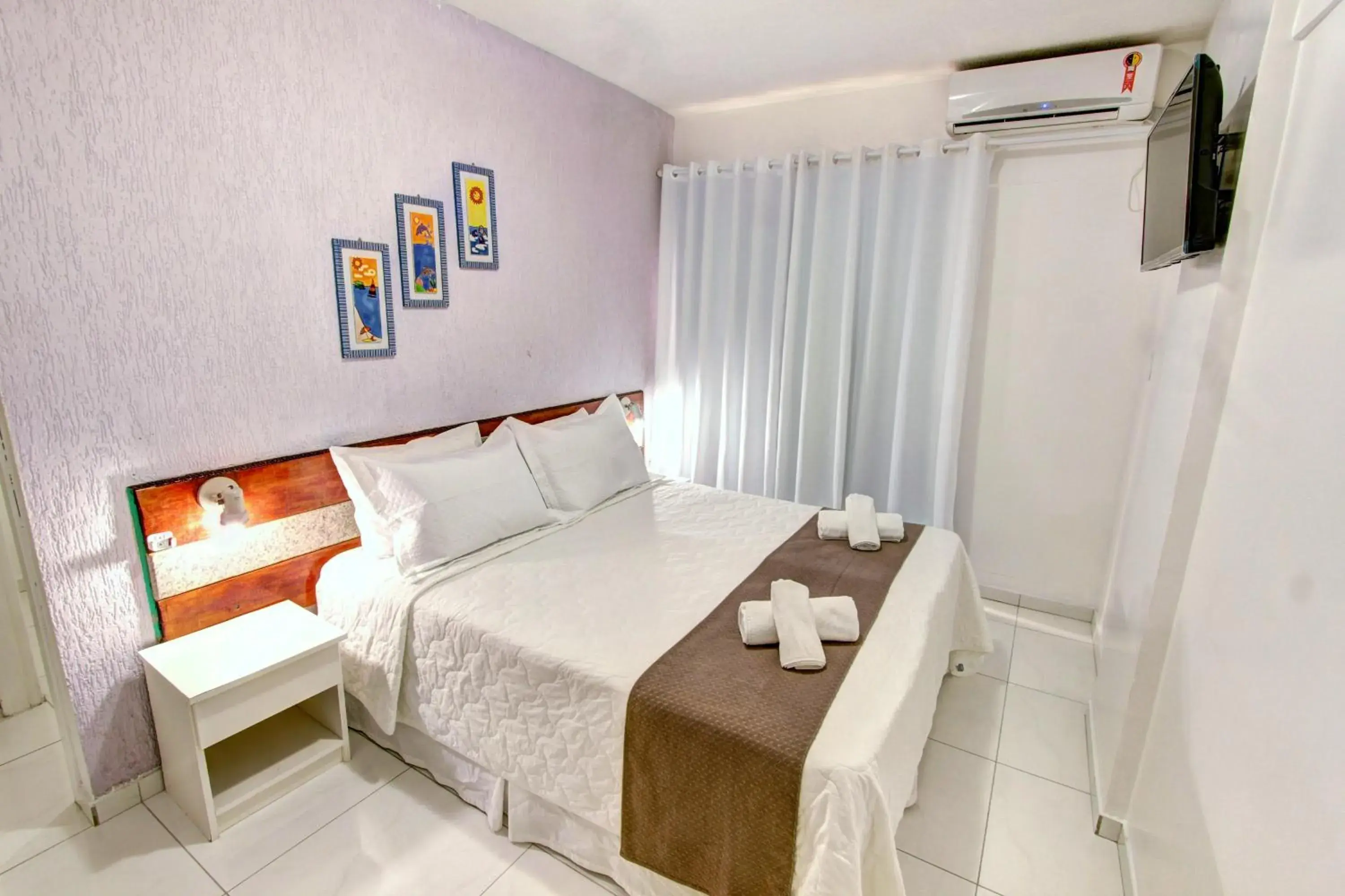 Bed in Hotel Praiamar Bed in Hotel Praiamar