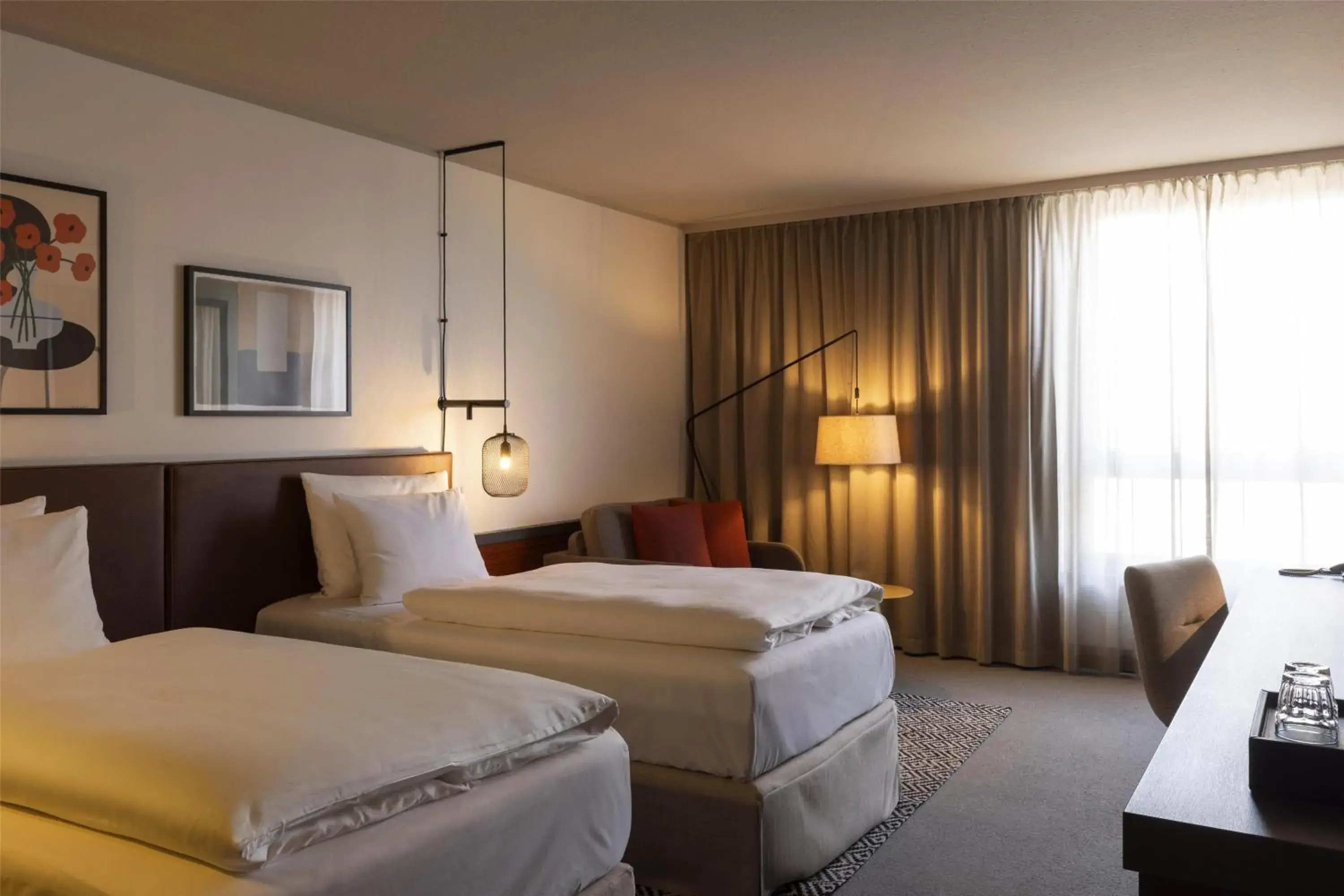 Bedroom, Bed in Scandic Nürnberg Central Bedroom, Bed in Scandic Nürnberg Central