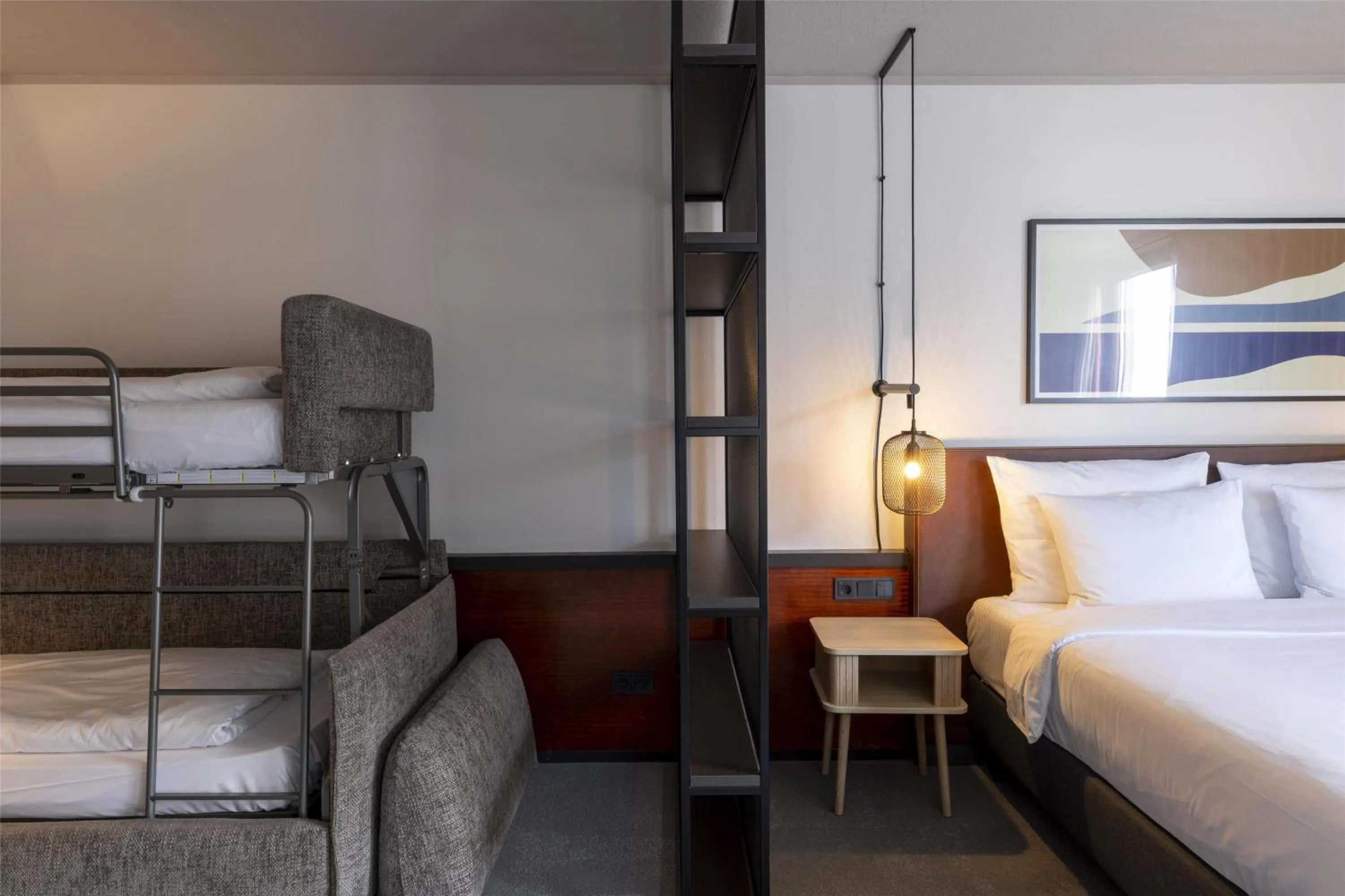 Bedroom, Bed in Scandic Nürnberg Central