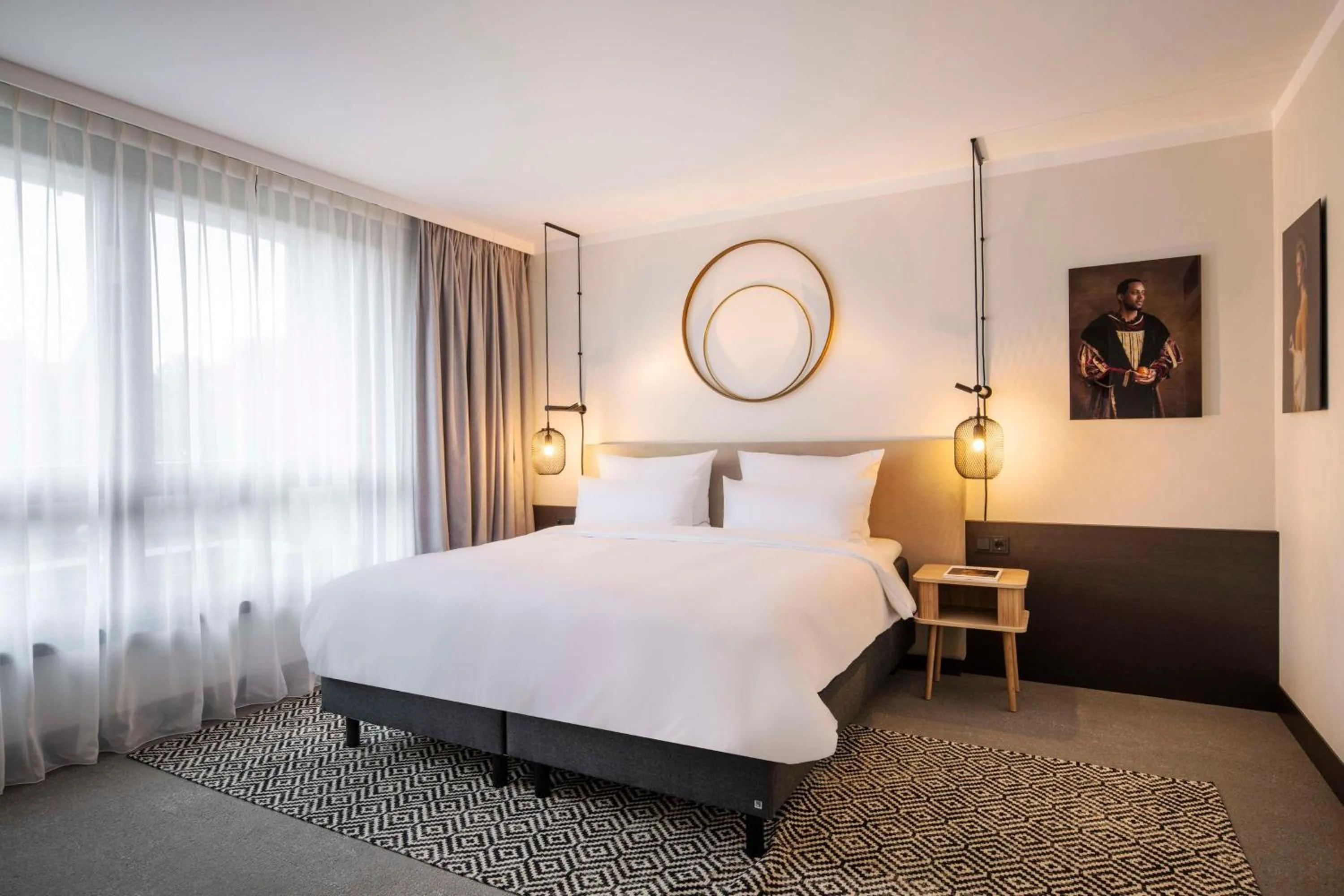 Bedroom, Bed in Hotel Pomander Nürnberg