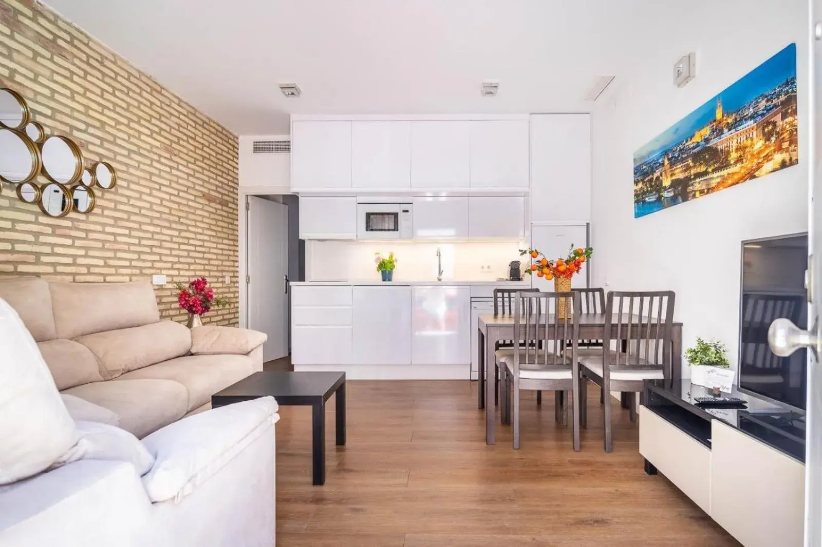 Living room in Apartamentos Poemas & Rimas de Bécquer Living room in Apartamentos Poemas & Rimas de Bécquer