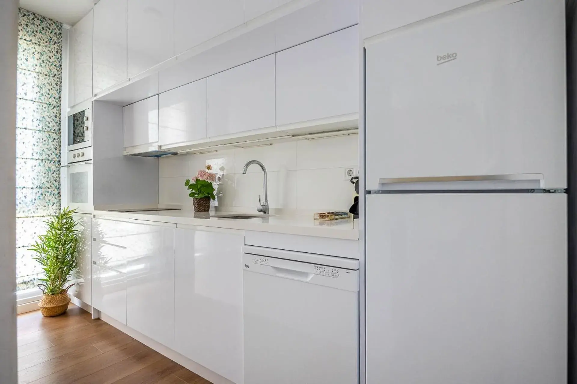 Kitchen or kitchenette in Apartamentos Poemas & Rimas de Bécquer Kitchen or kitchenette in Apartamentos Poemas & Rimas de Bécquer