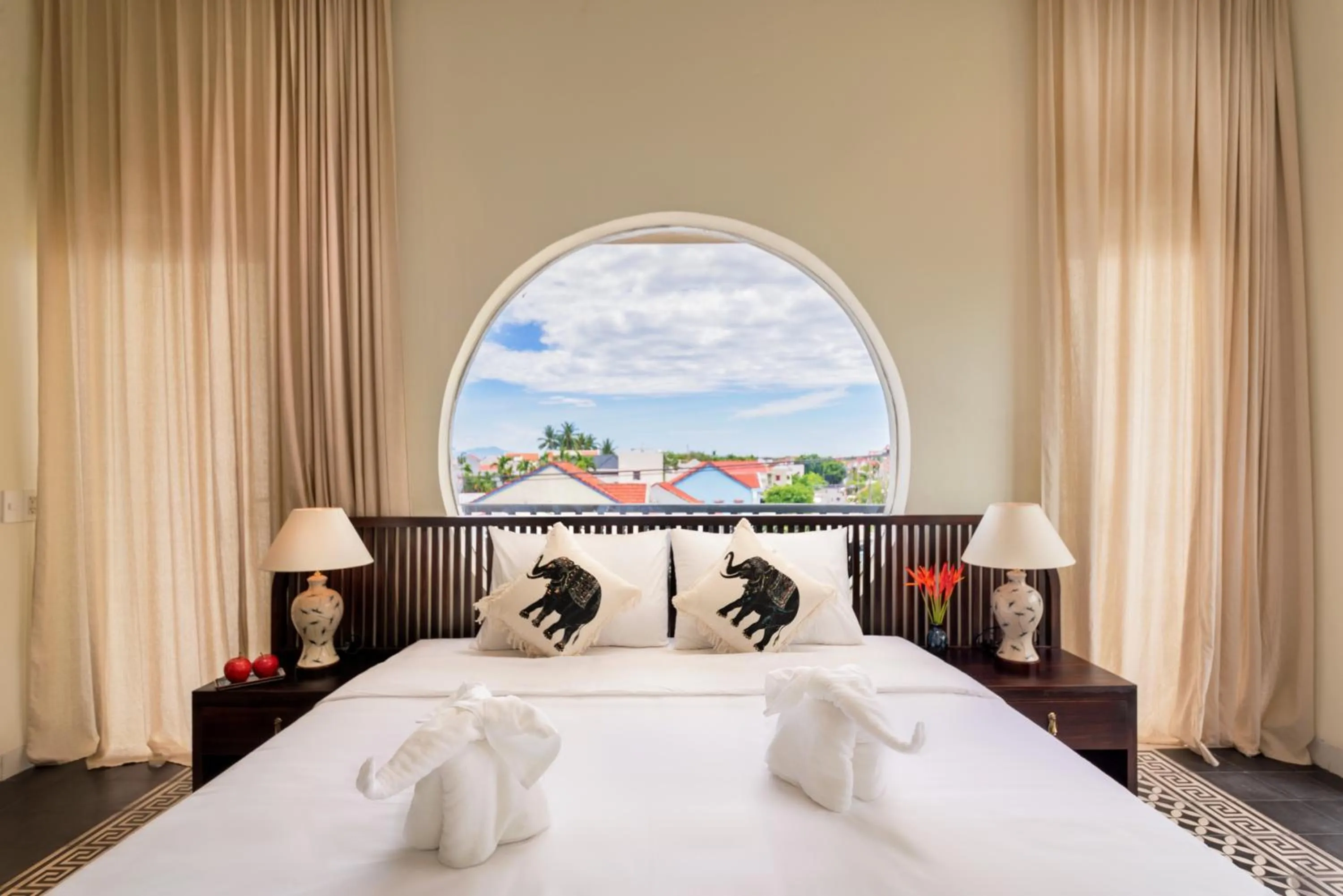 Bedroom, Bed in Hoianoi Villa