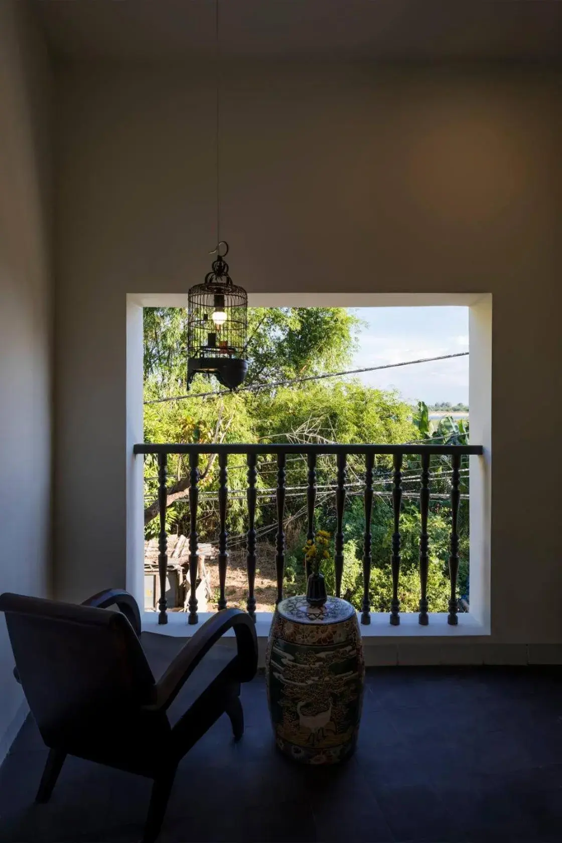 Garden view in Hoianoi Villa Garden view in Hoianoi Villa