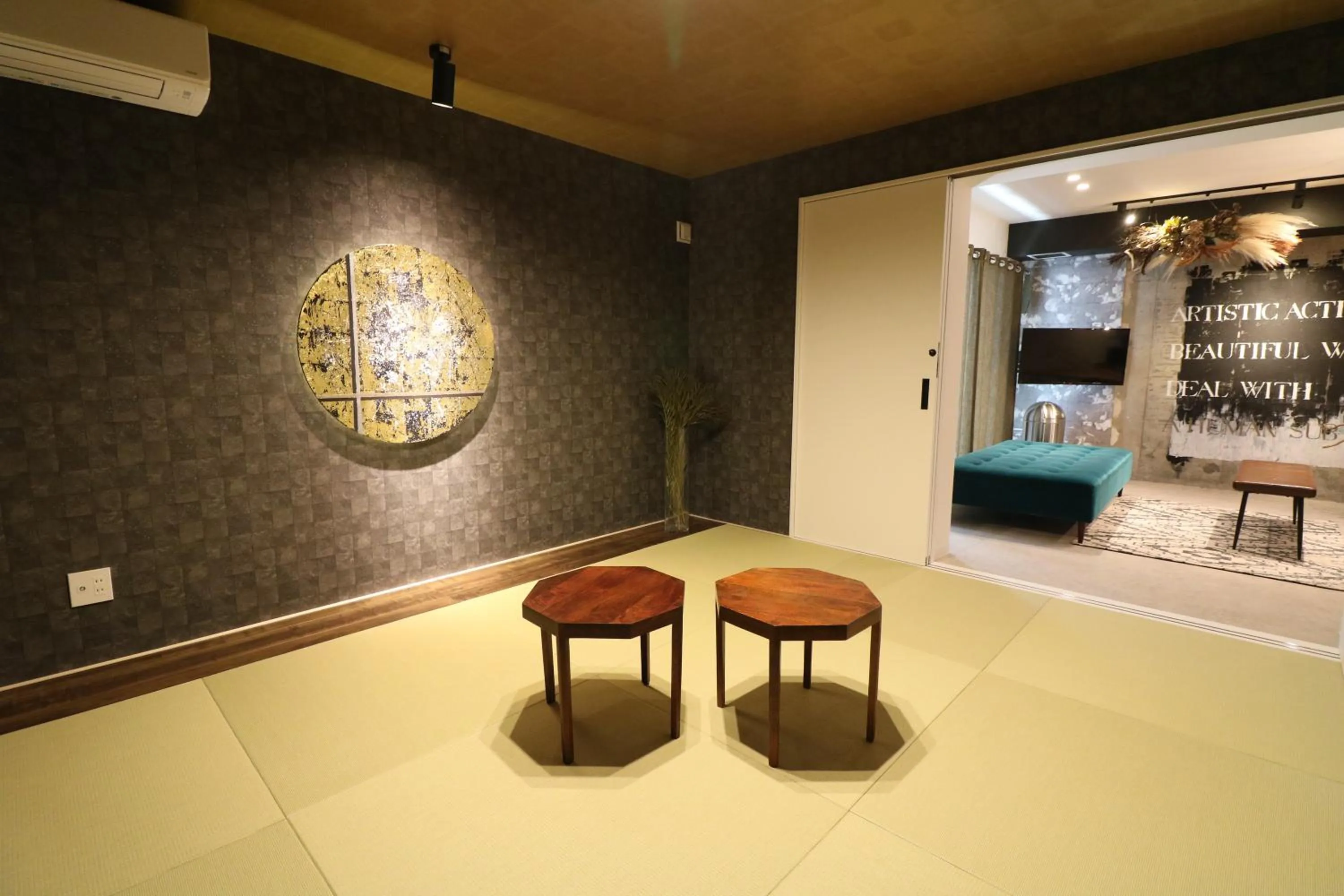 Living room in TAKETO STAY Kotoni