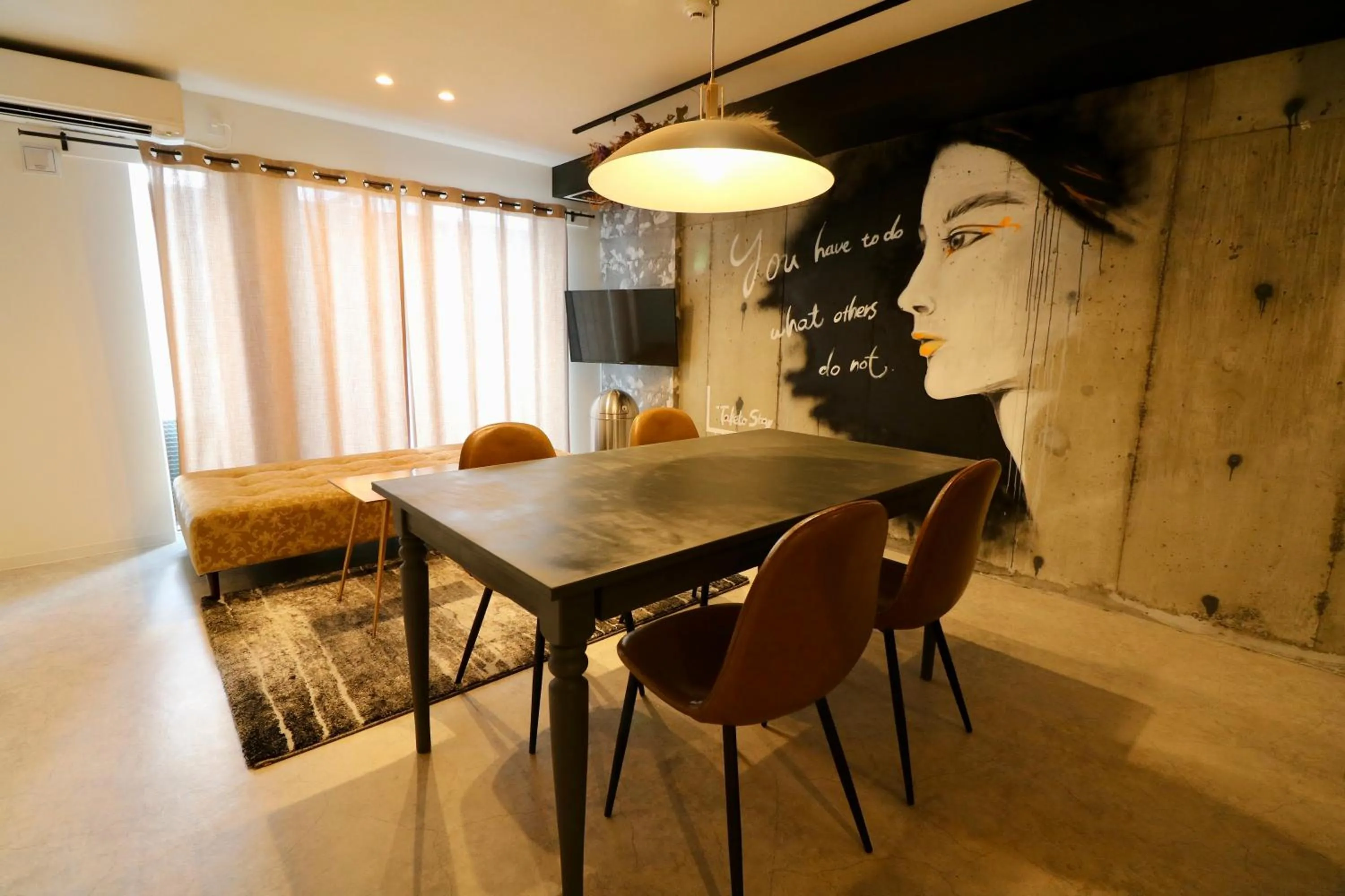 Dining area in TAKETO STAY Kotoni