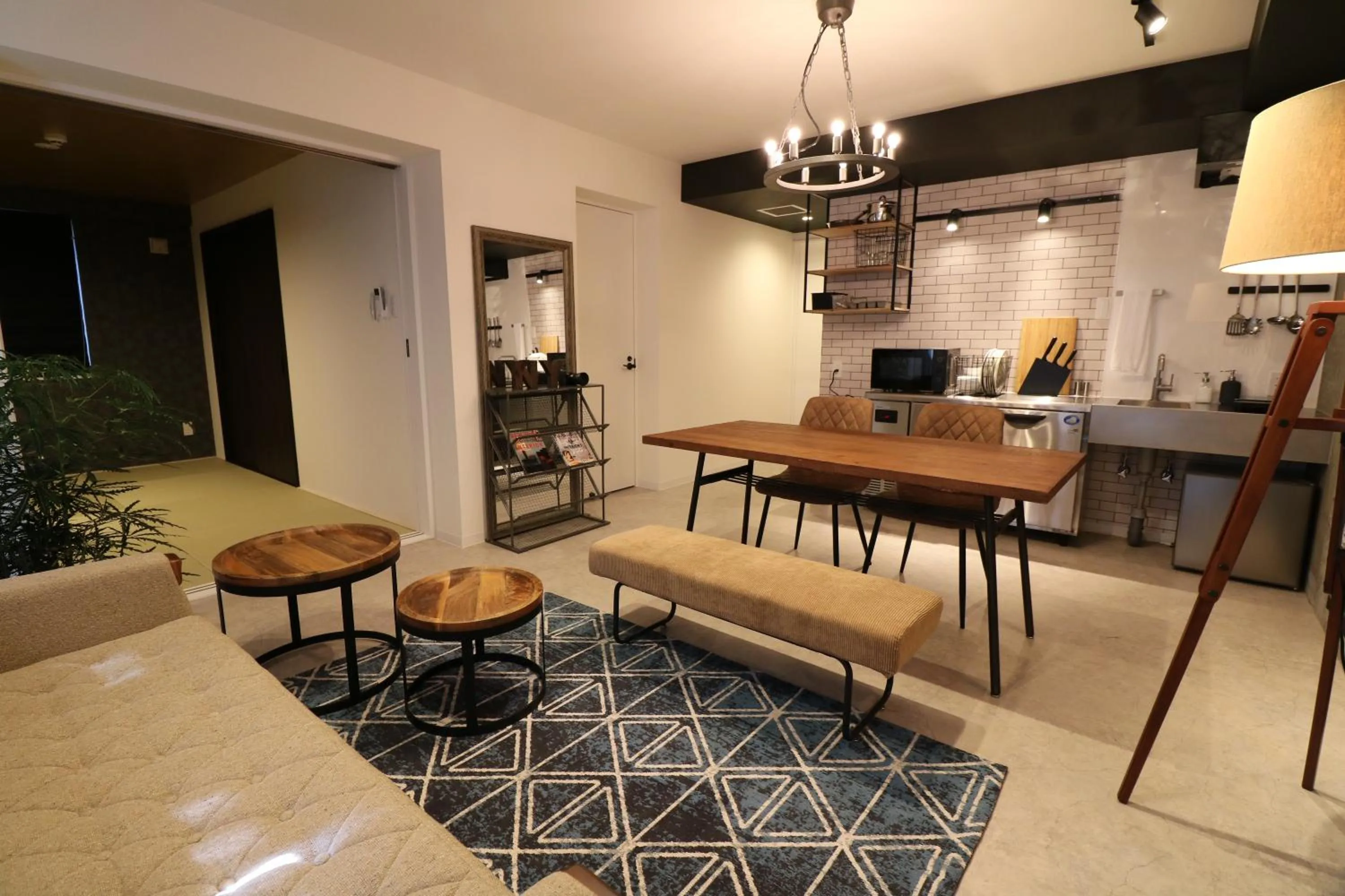 Living room in TAKETO STAY Kotoni