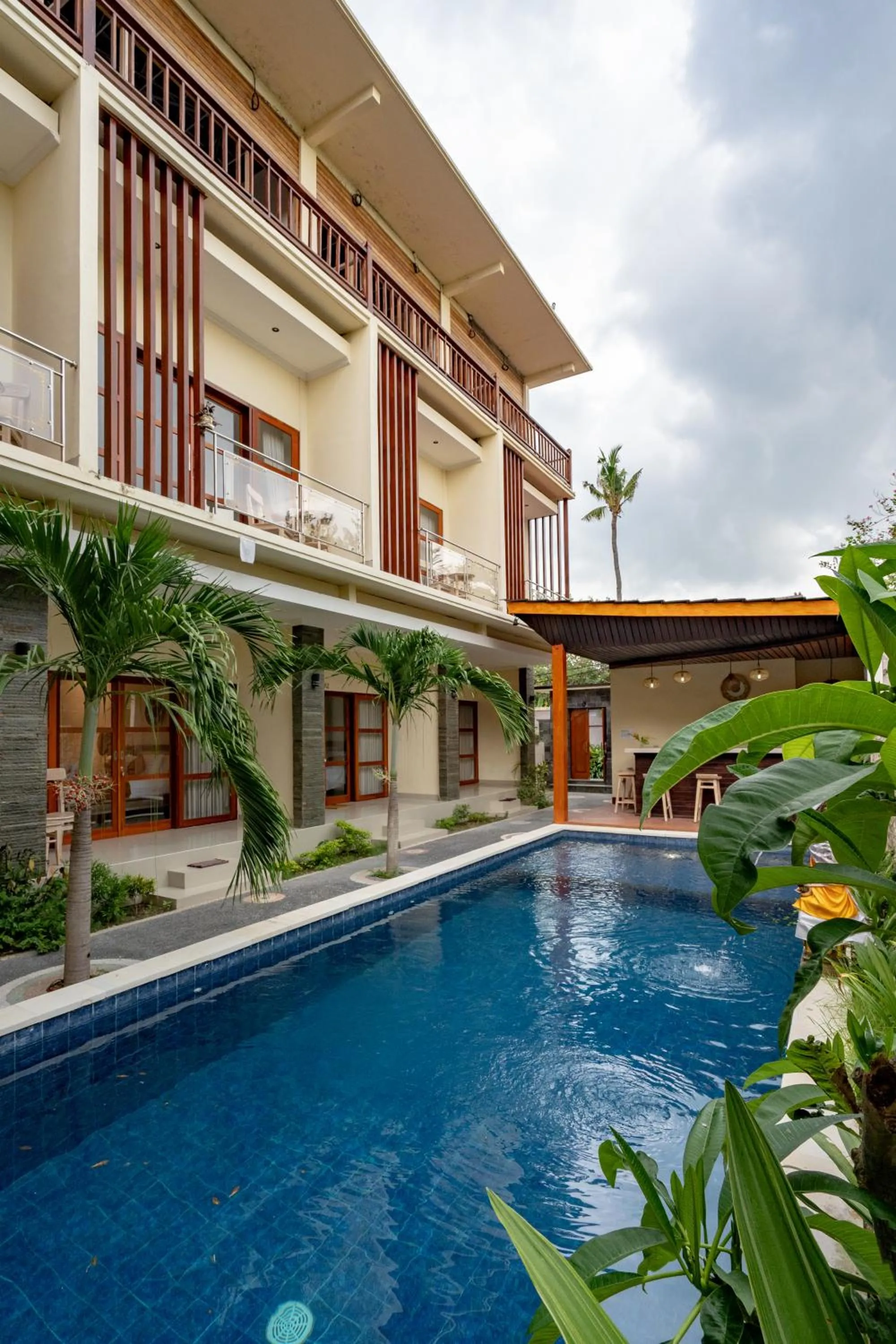 Swimming pool in The Pulau Bungalow