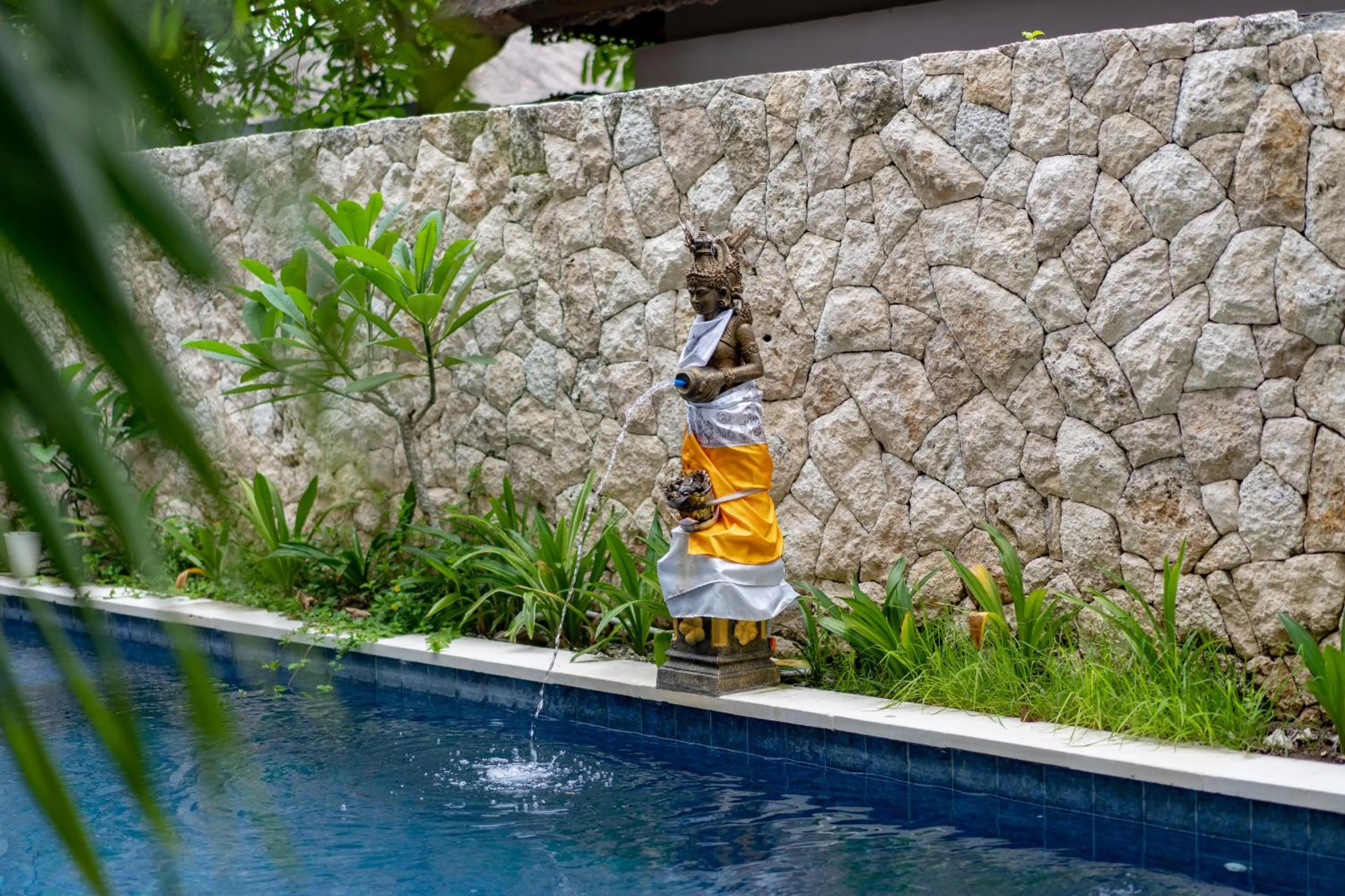 Swimming pool in The Pulau Bungalow