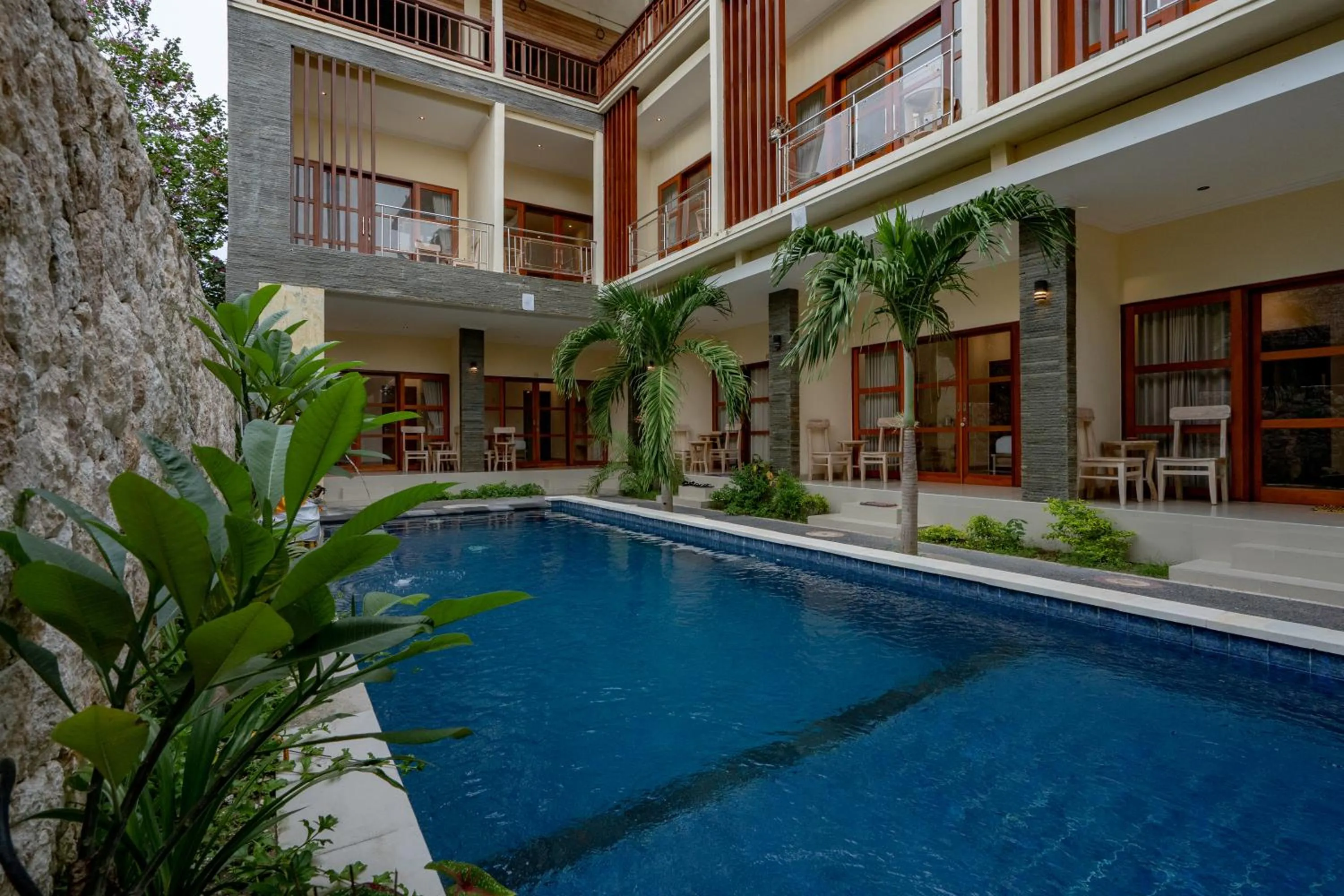 Swimming pool in The Pulau Bungalow