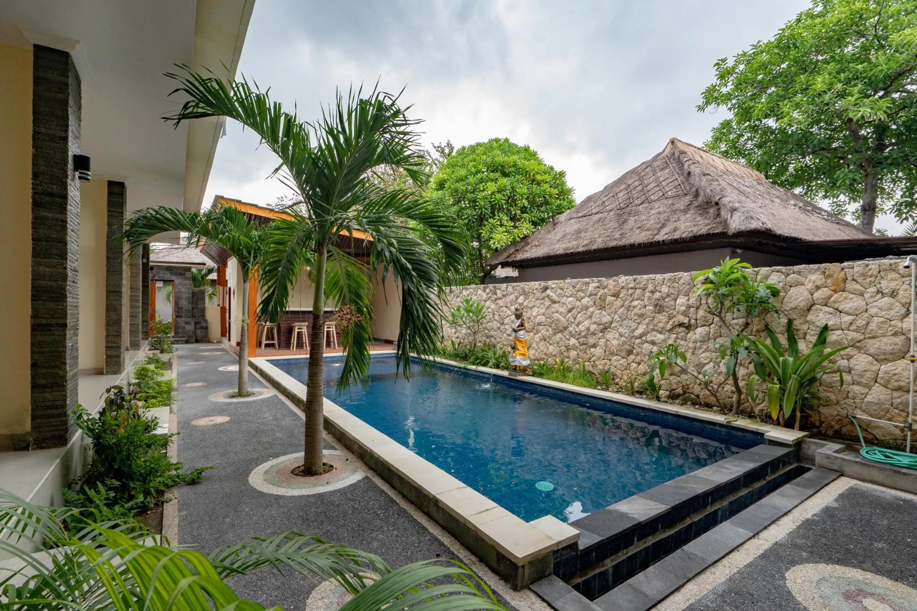 Swimming pool in The Pulau Bungalow