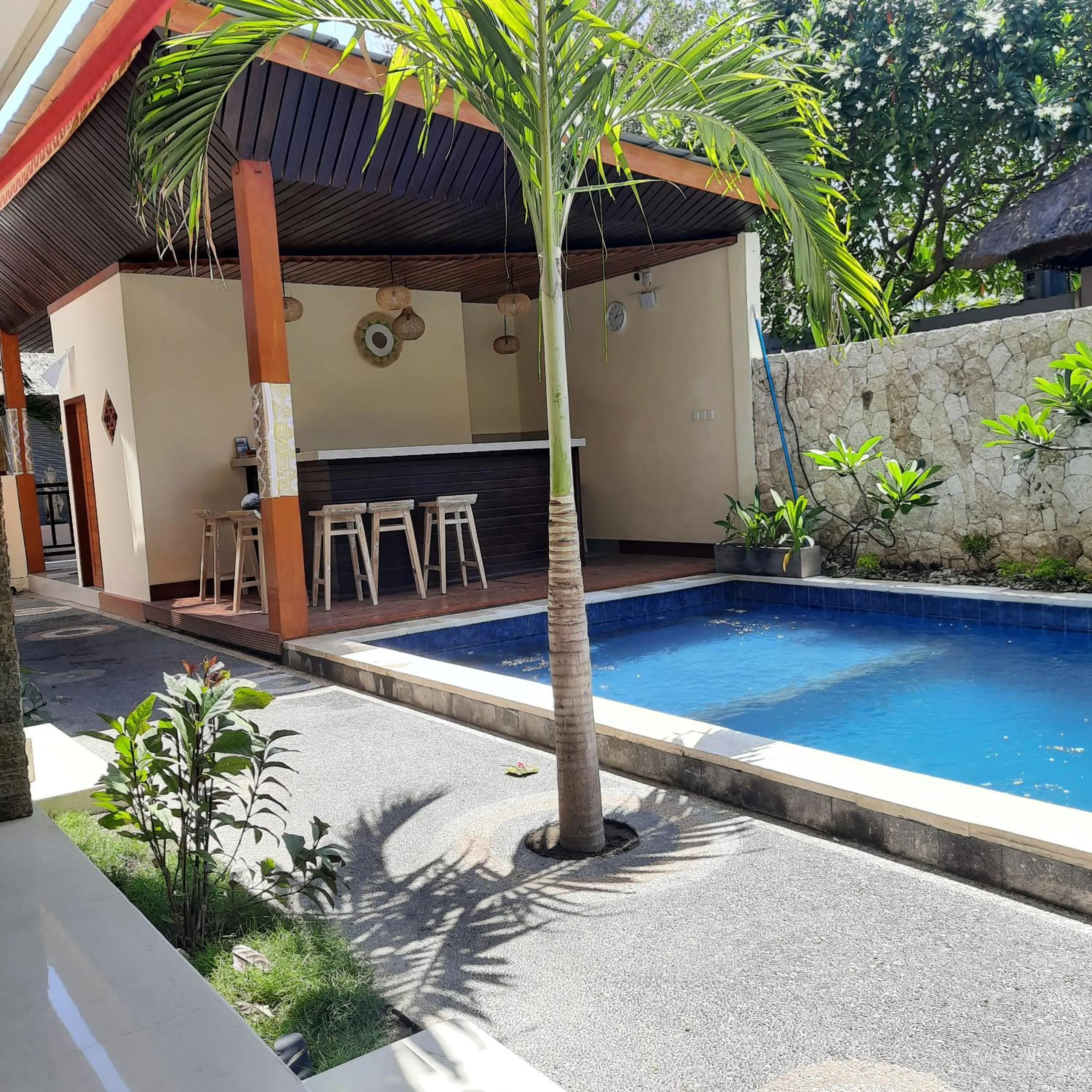 Swimming pool in The Pulau Bungalow