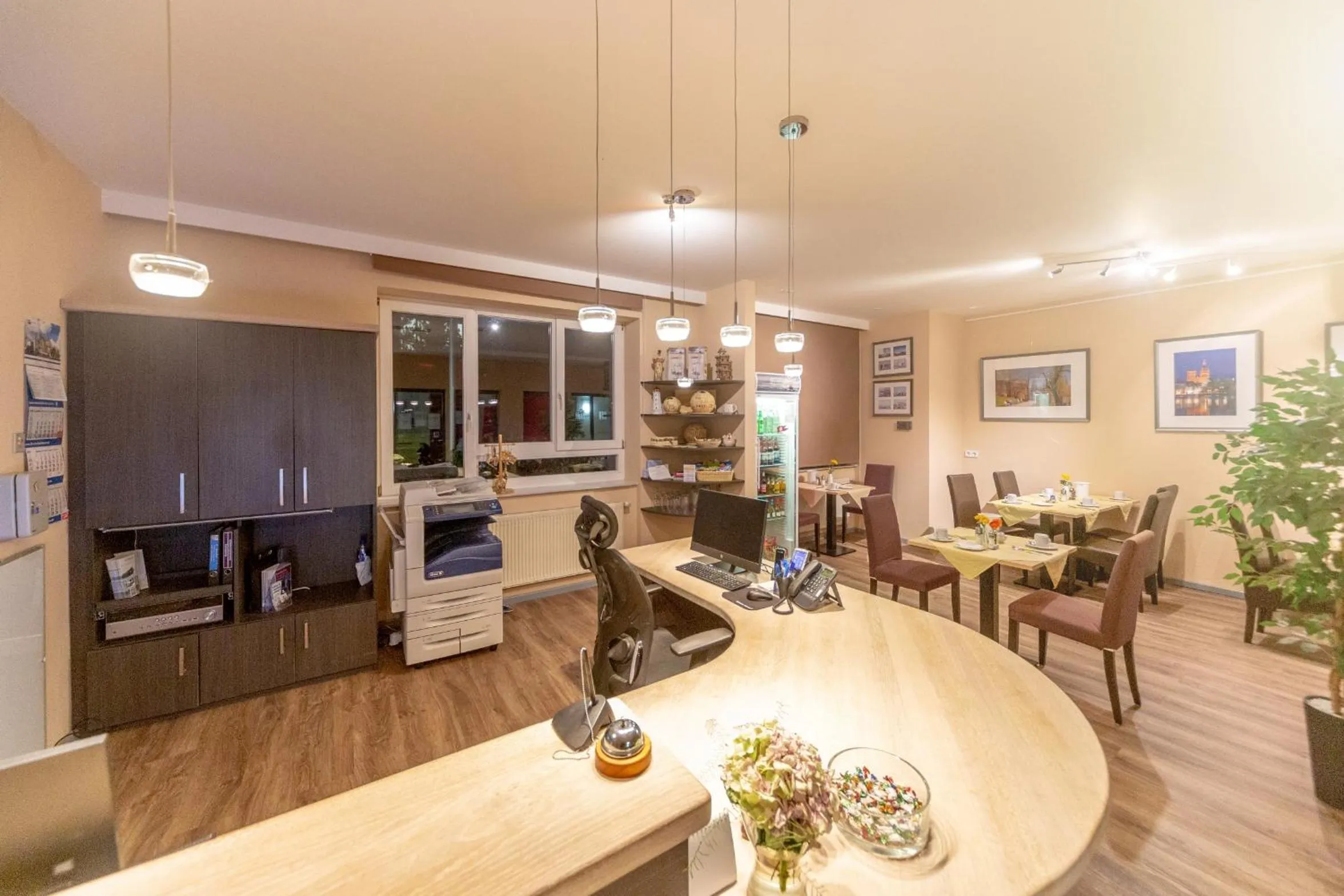 Lobby or reception in Hotel Rügenblick