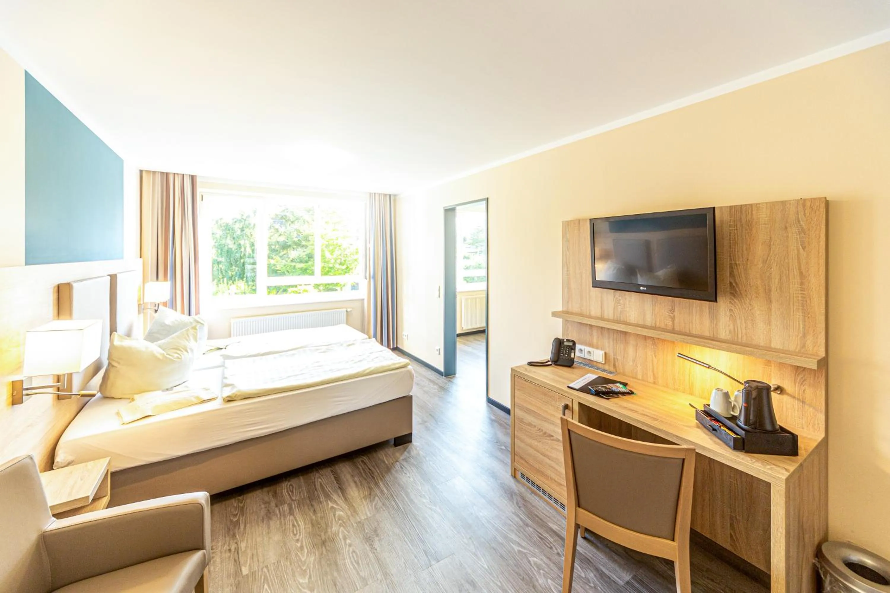 Bed in Hotel Rügenblick