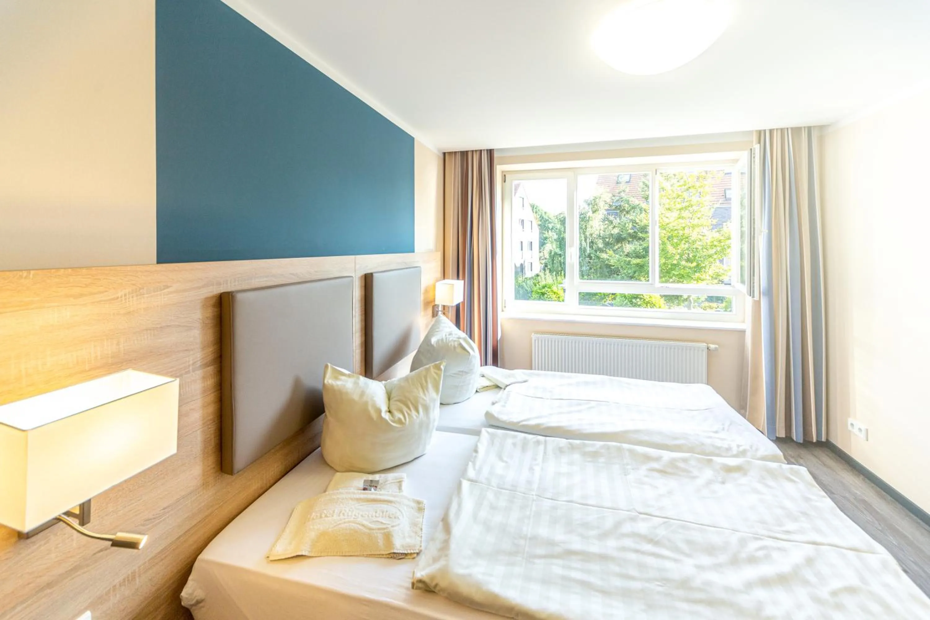 Photo of the whole room, Bed in Hotel Rügenblick