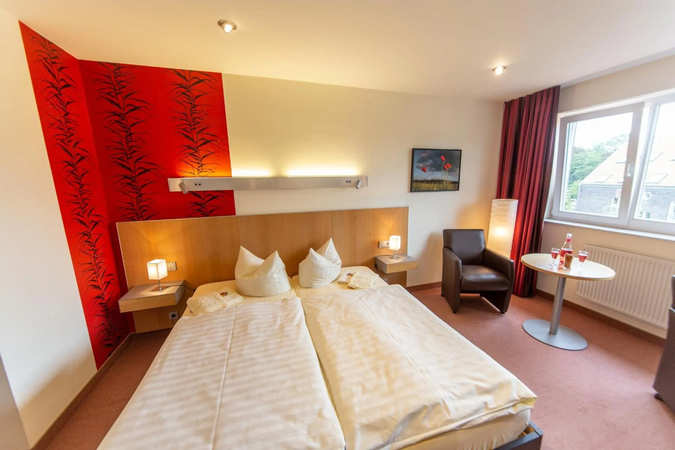 Photo of the whole room, Bed in Hotel Rügenblick