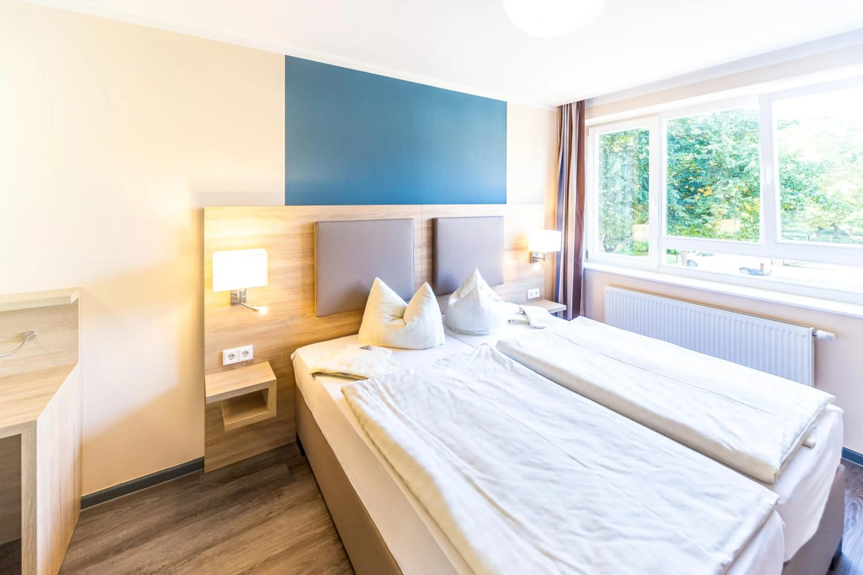 Photo of the whole room, Bed in Hotel Rügenblick