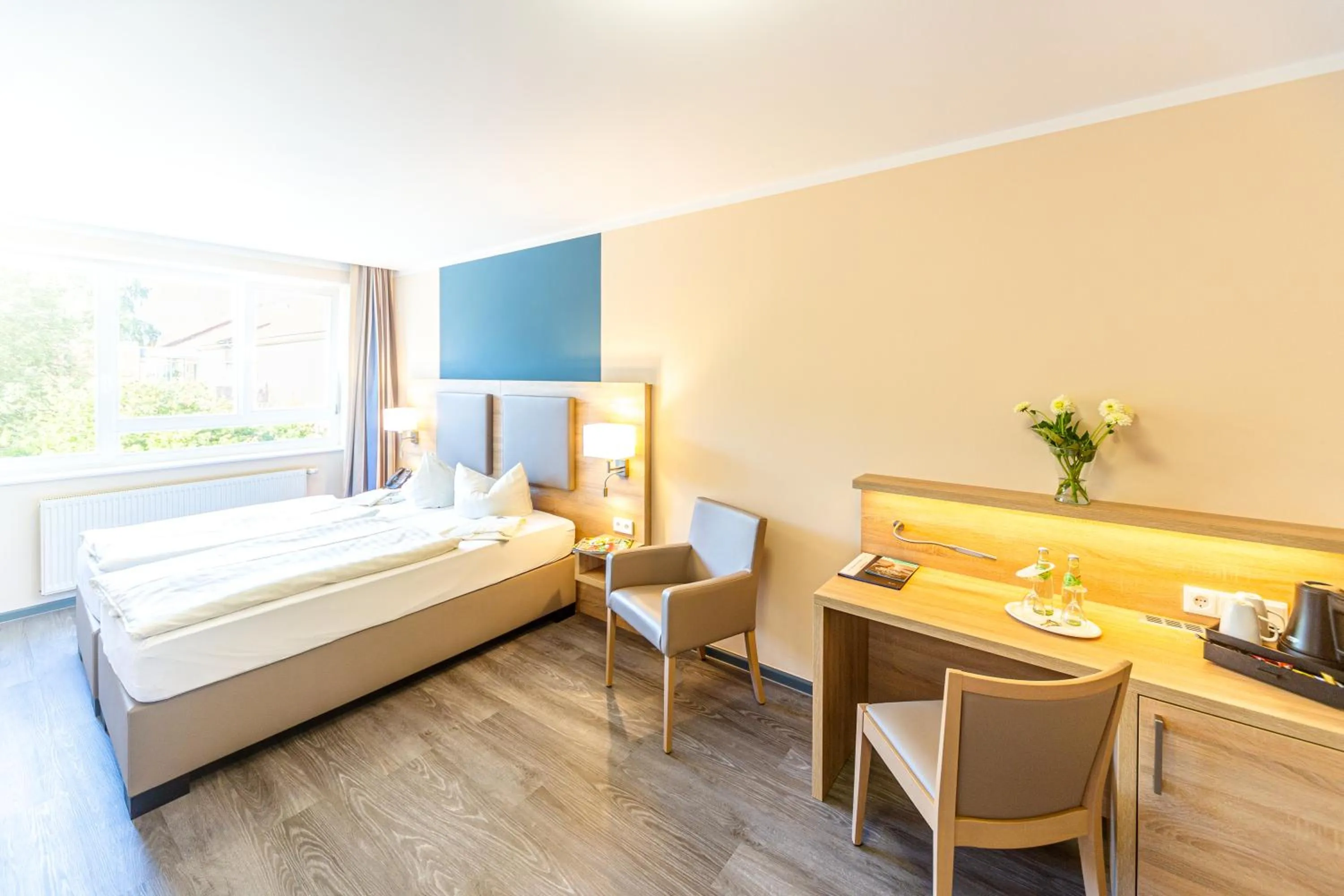 Photo of the whole room, Bed in Hotel Rügenblick