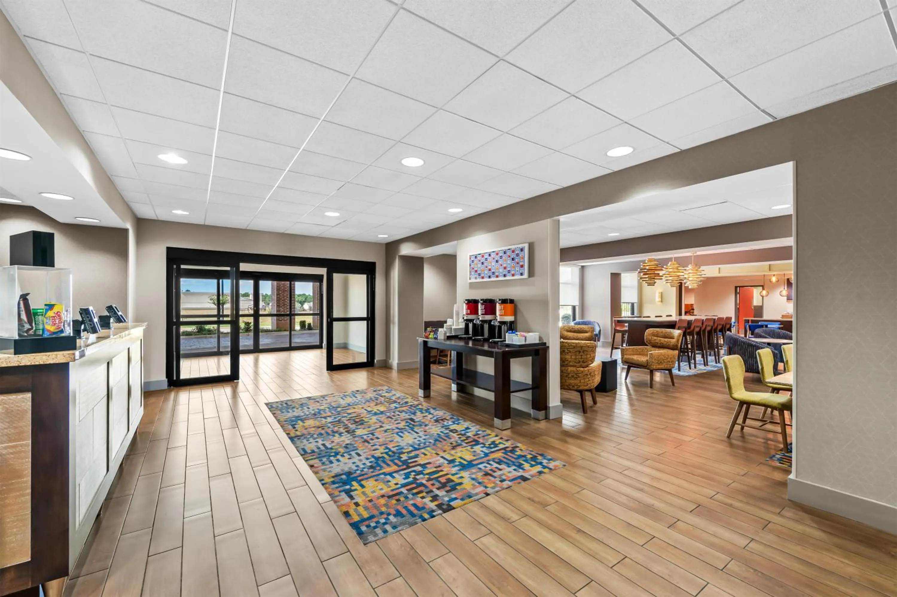 Lobby or reception in Hampton Inn Texarkana