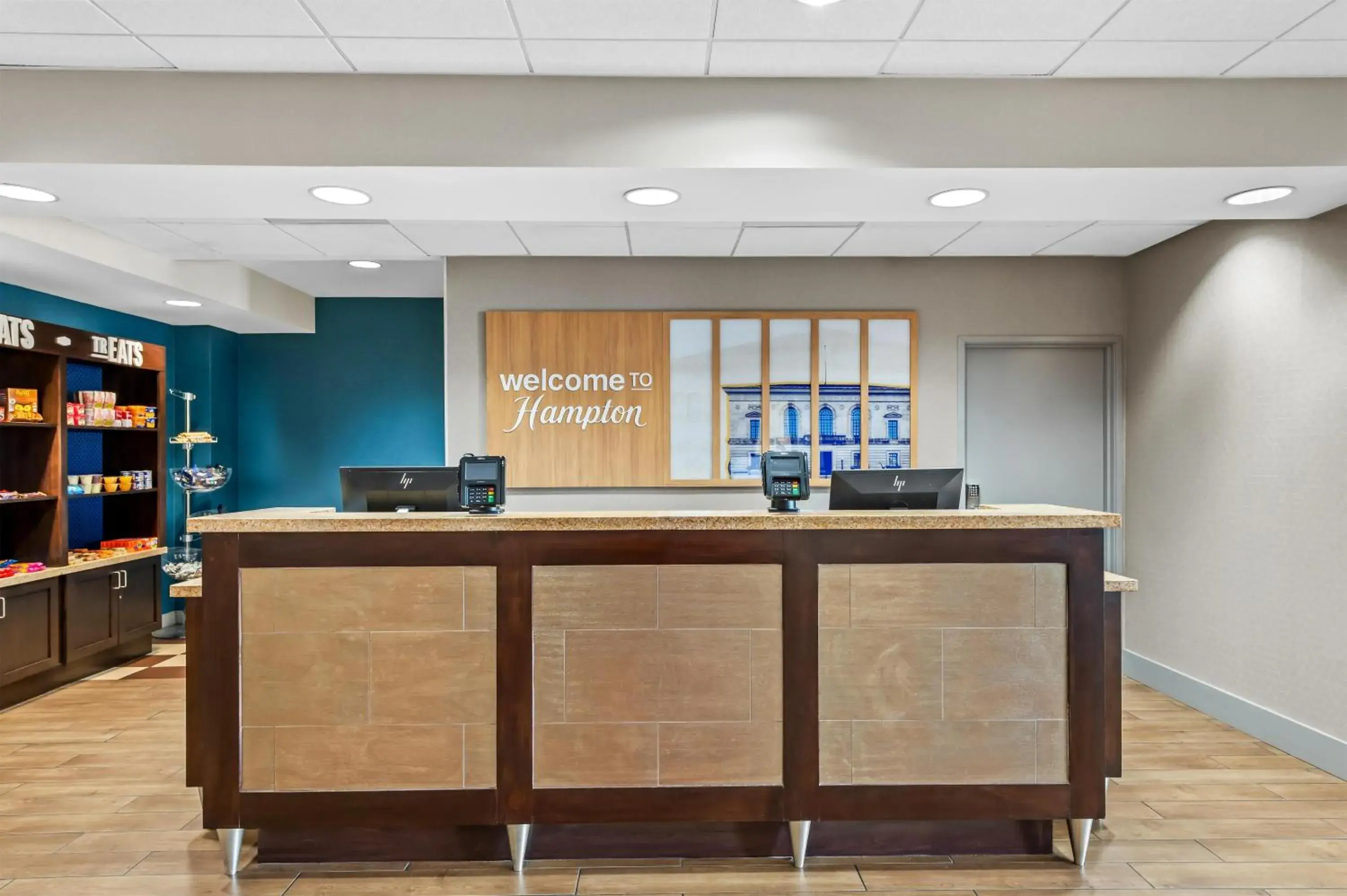 Lobby or reception in Hampton Inn Texarkana Lobby or reception in Hampton Inn Texarkana