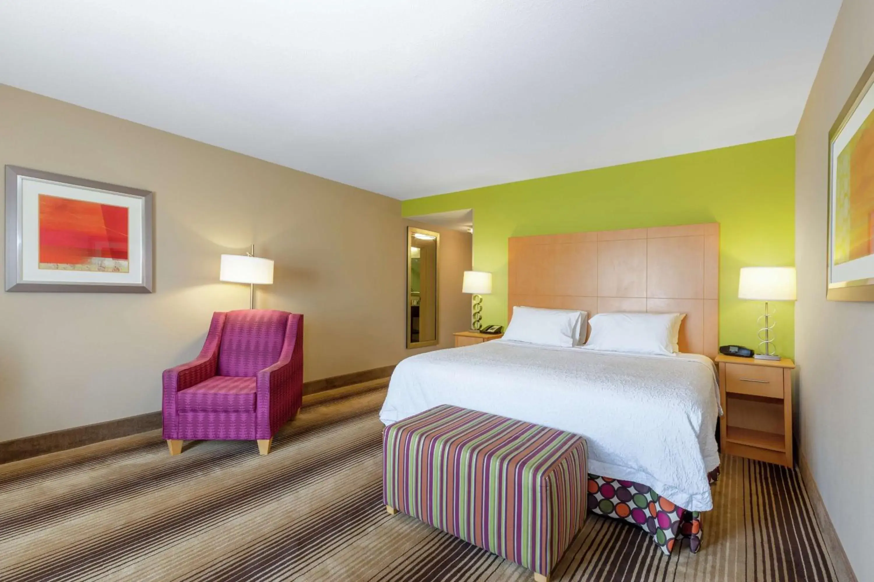 Bed in Hampton Inn Texarkana Bed in Hampton Inn Texarkana