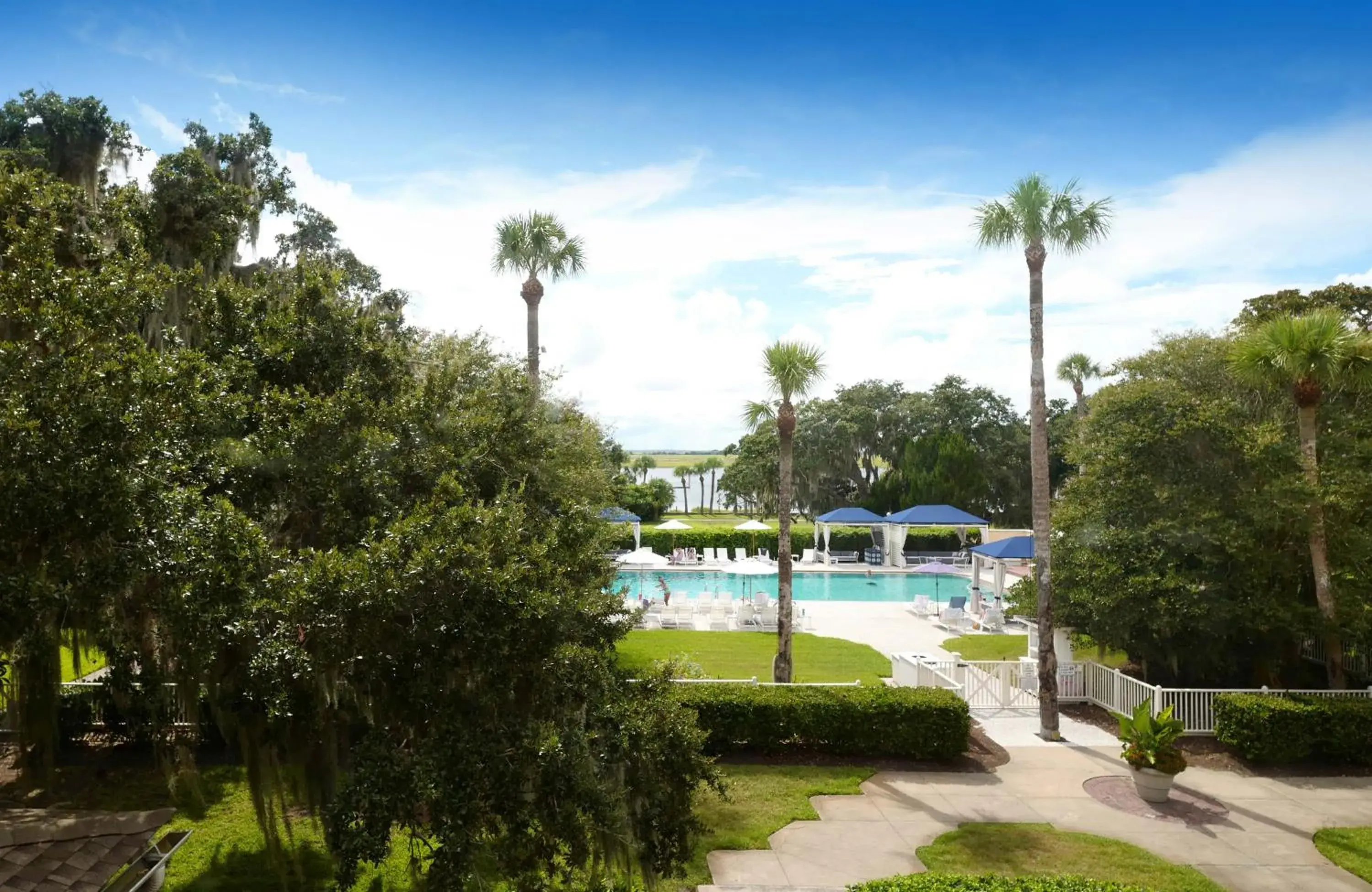 Swimming pool in Jekyll Island Club Resort Swimming pool in Jekyll Island Club Resort