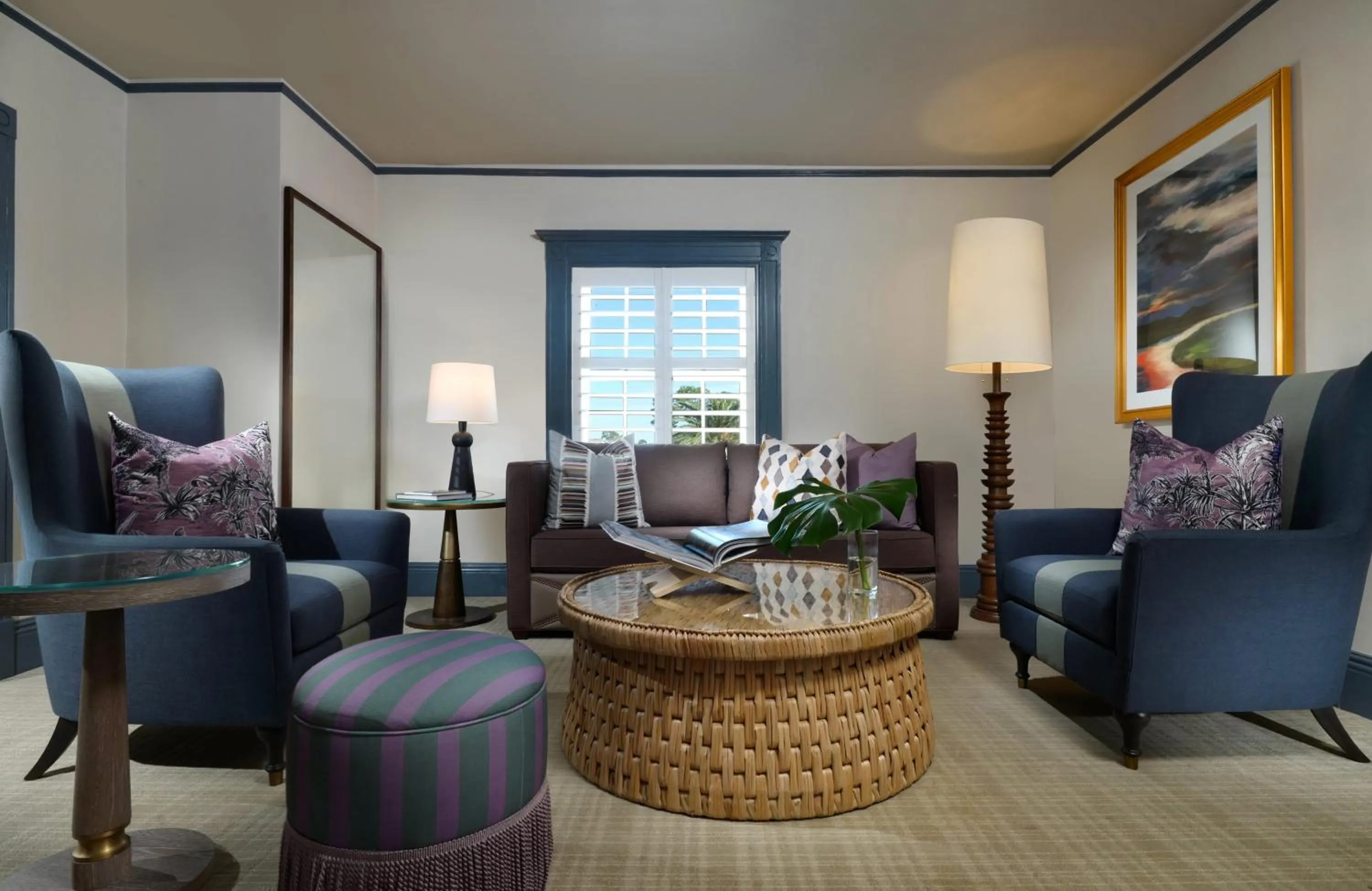 Living room in Jekyll Island Club Resort