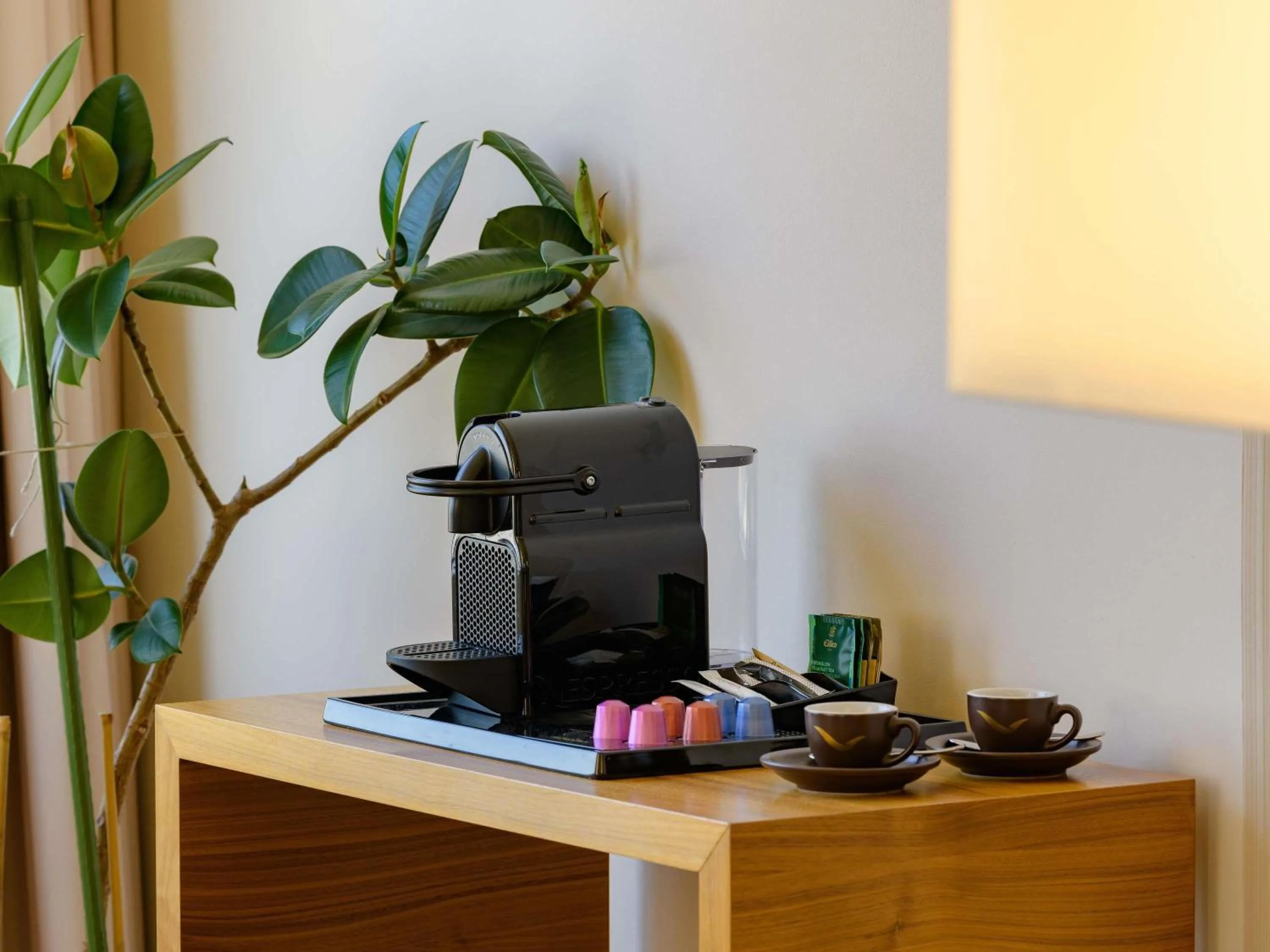 Bedroom in Mövenpick Hotel Geneva