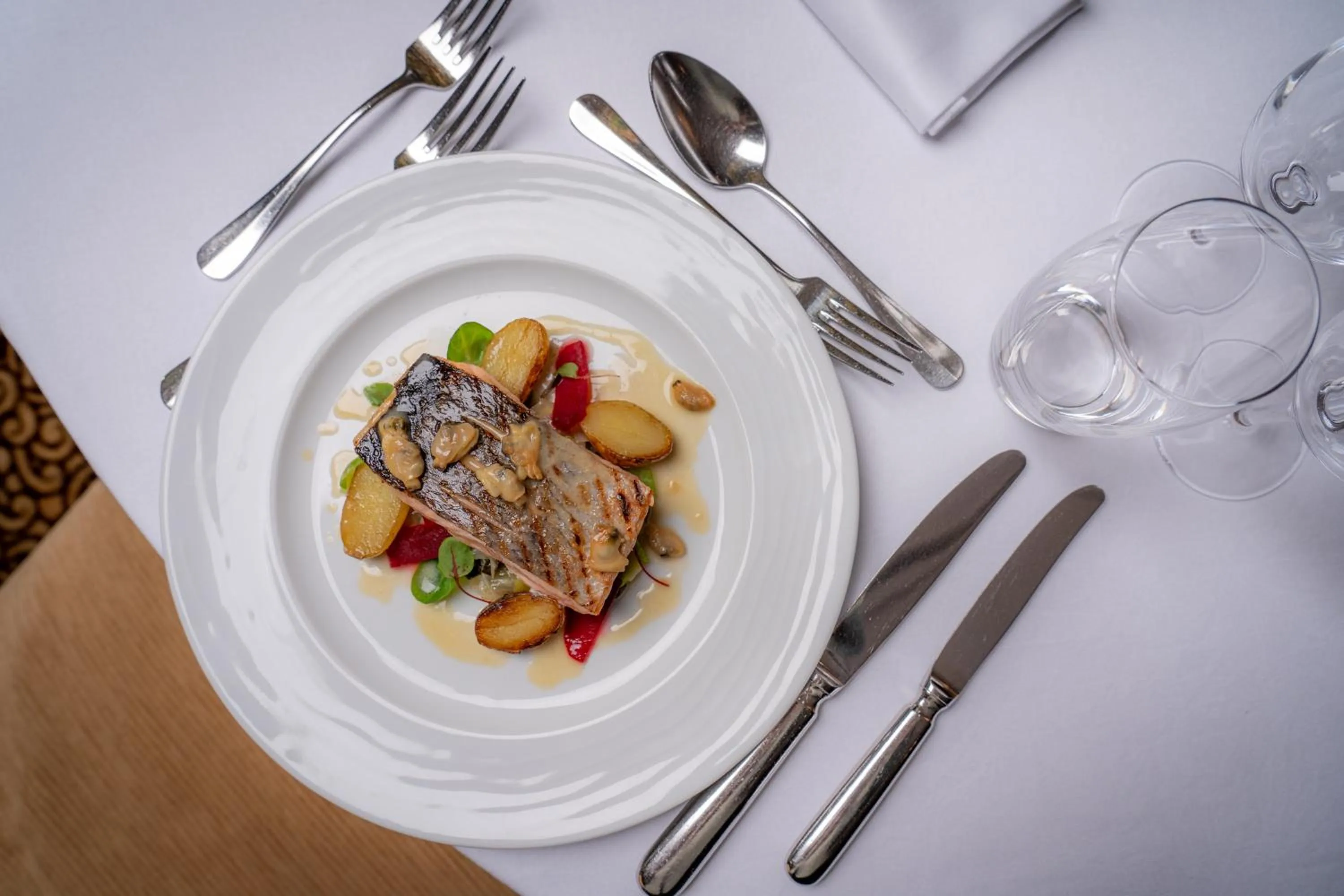 Food and drinks in Mövenpick Hotel Geneva