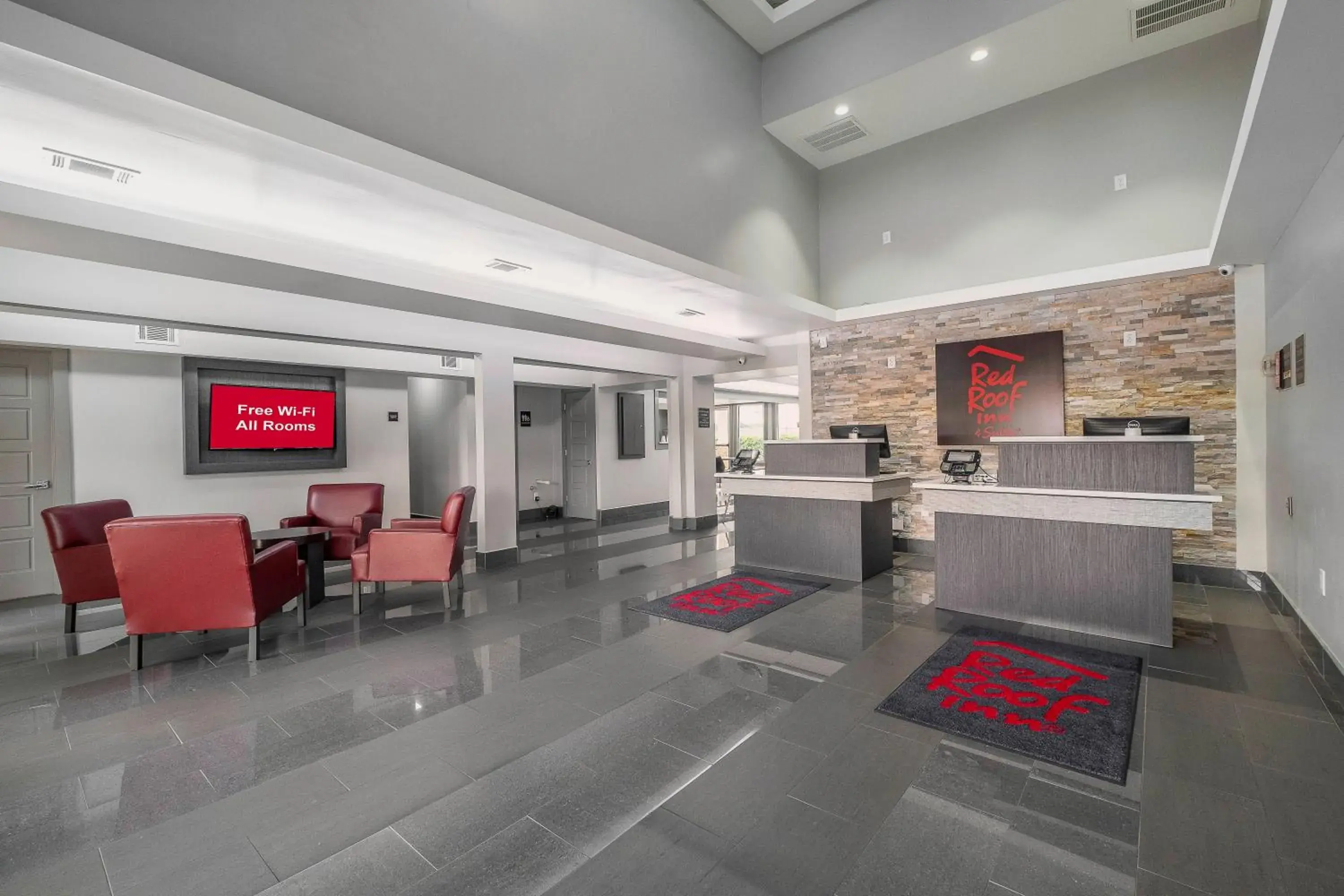 Lobby or reception in Red Roof Inn & Suites Calhoun Lobby or reception in Red Roof Inn & Suites Calhoun