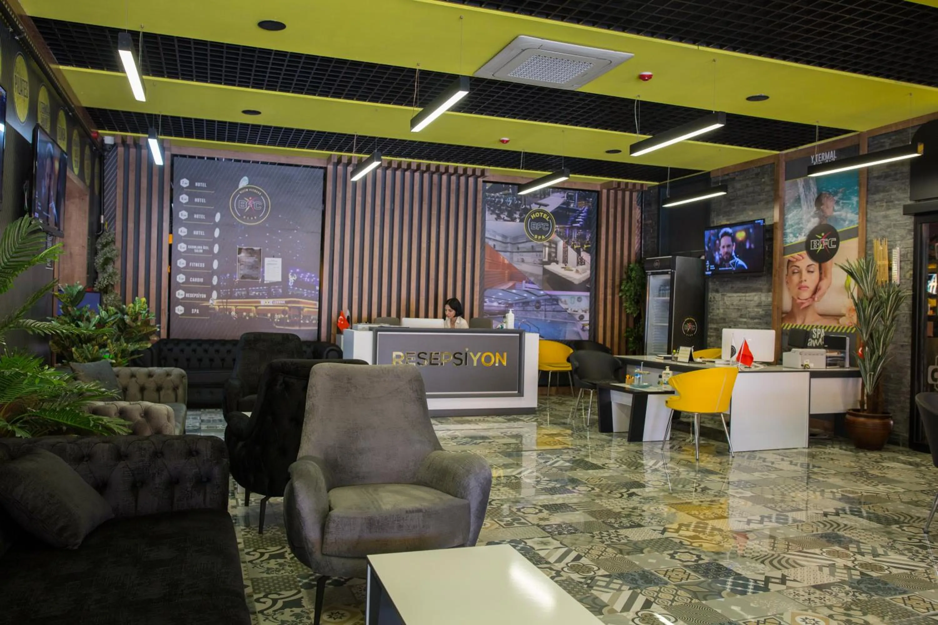 Lobby or reception in Hotel BFC Spa & Sport
